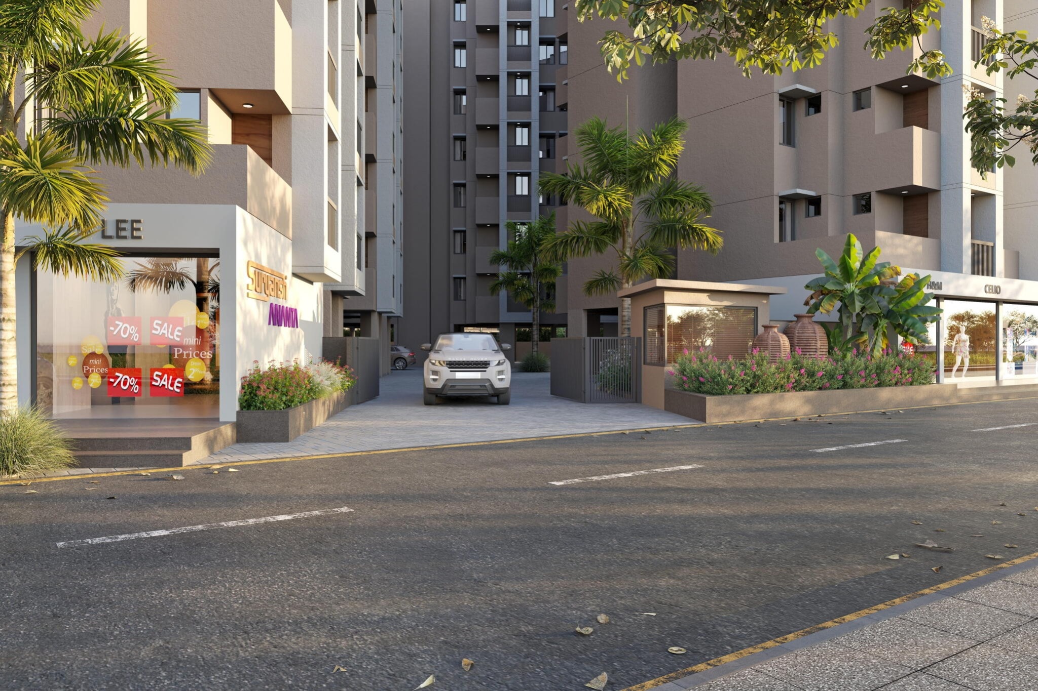 Suryansh Ananta - 1 BHK apartment for buy-new in Krishnanagar Naroda, Ahmedabad - main view