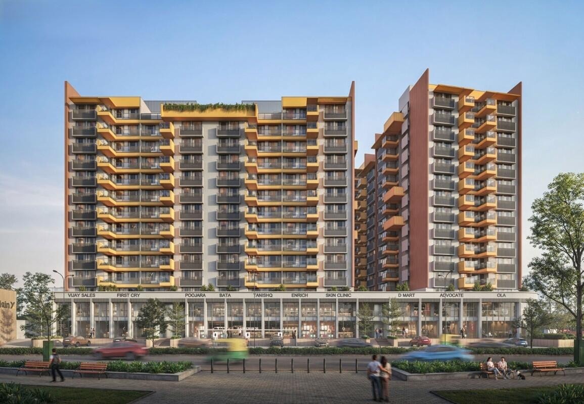Origin X - 2 BHK apartment for buy-new in Narol, Ahmedabad - main view
