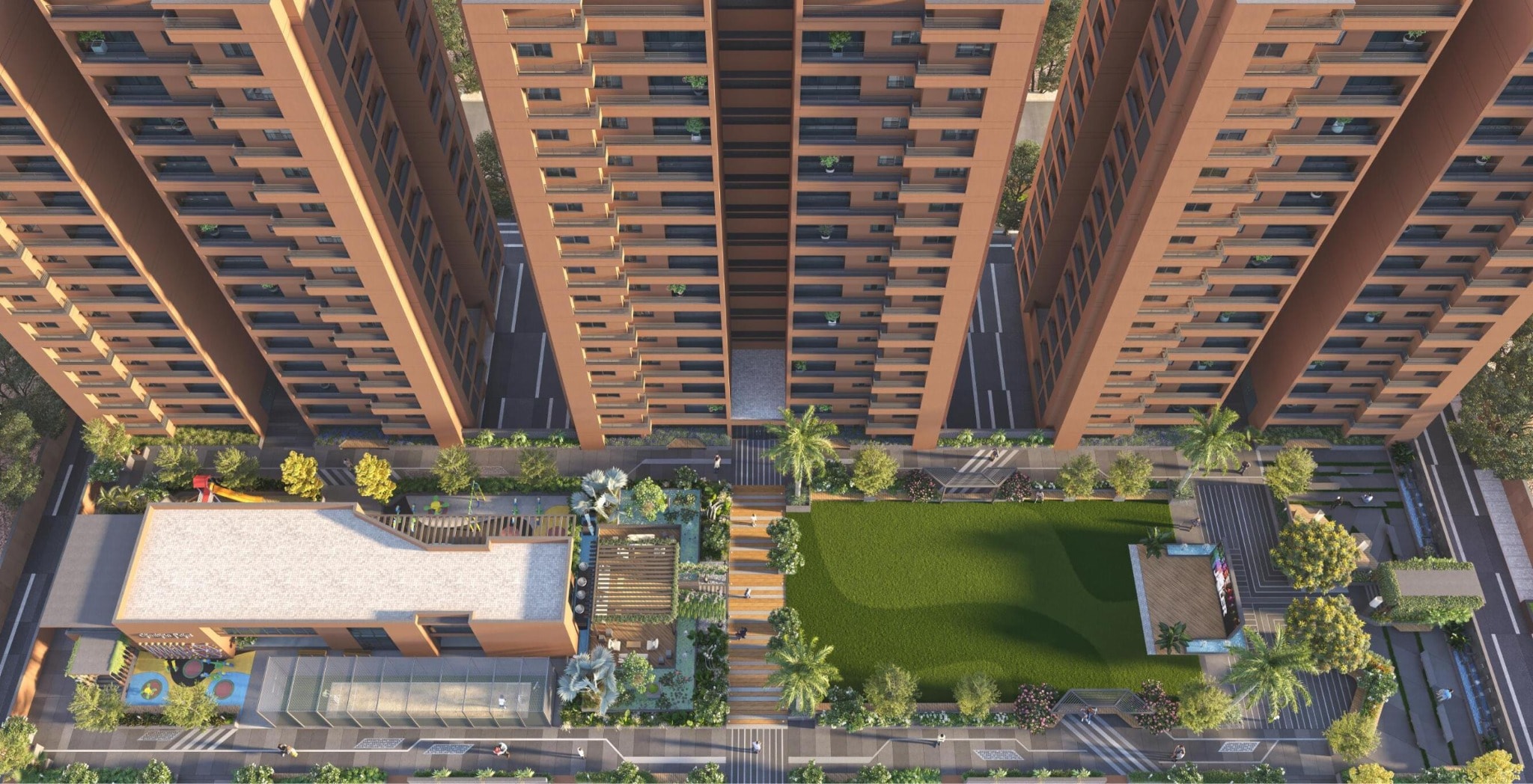 The Metropark - detail view in Ahmedabad