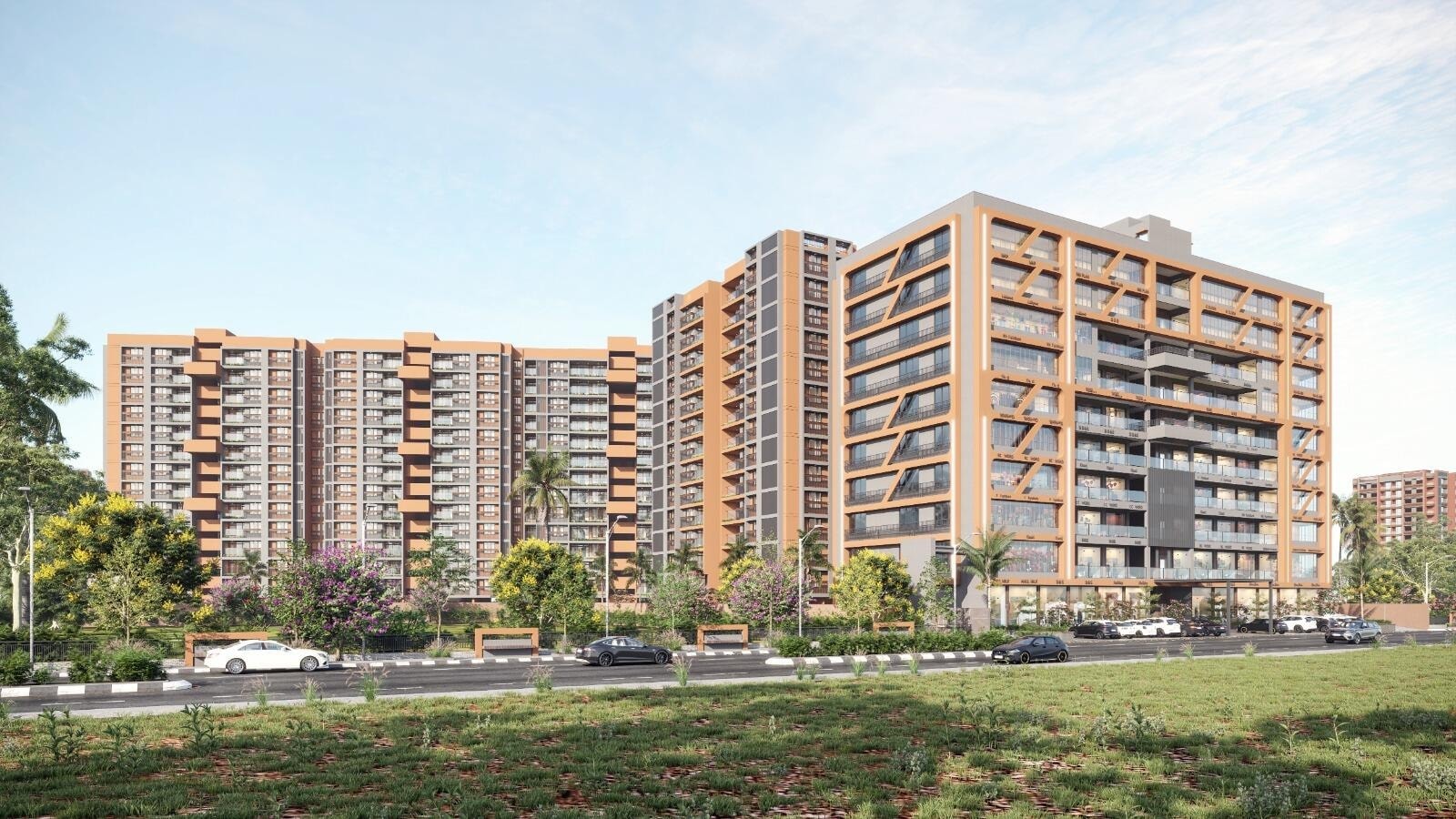 Naroda Lavish - 3 BHK apartment for buy-new in Hanspura, Ahmedabad - main view
