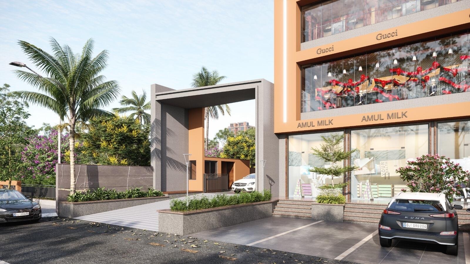 Naroda Lavish - side view in Ahmedabad