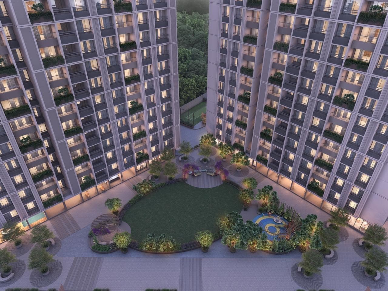 2 BHK Apartment New Project in Maninagar, Ahmedabad - Trident By Bhakti Pushkar