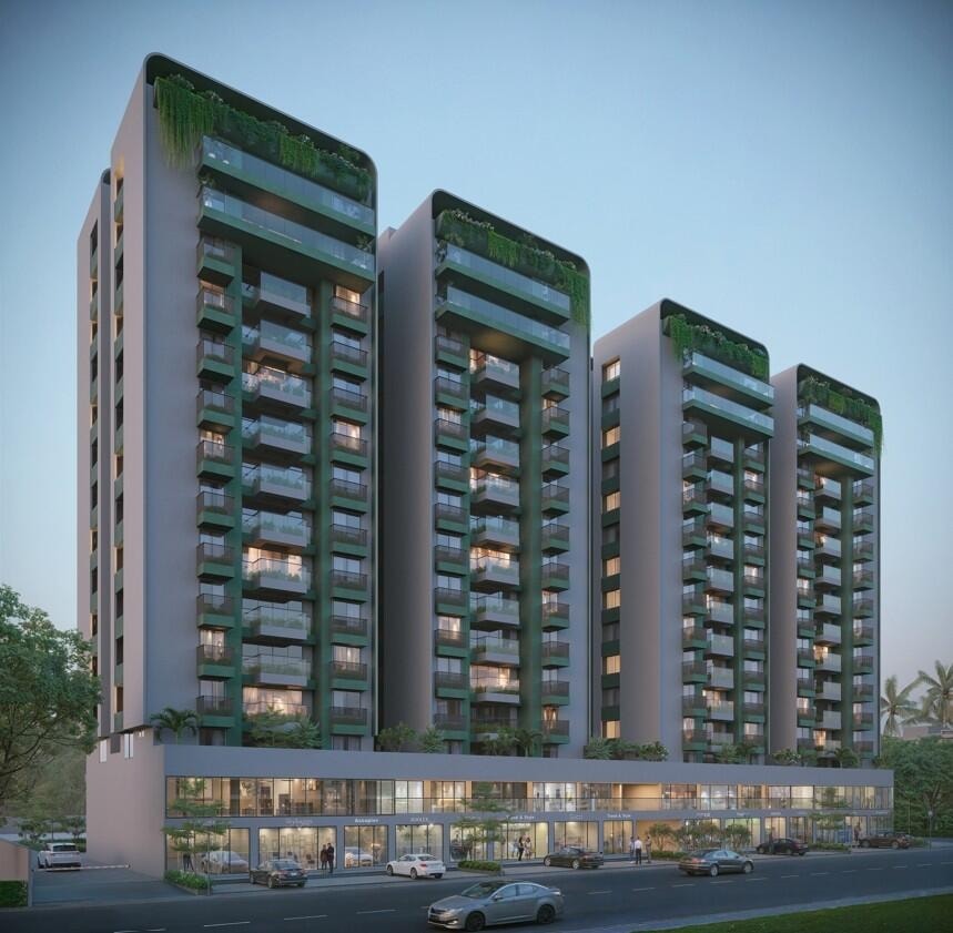 Reneev Life In Blue - 2 BHK apartment for buy-new in Jagatpur, Ahmedabad - main view
