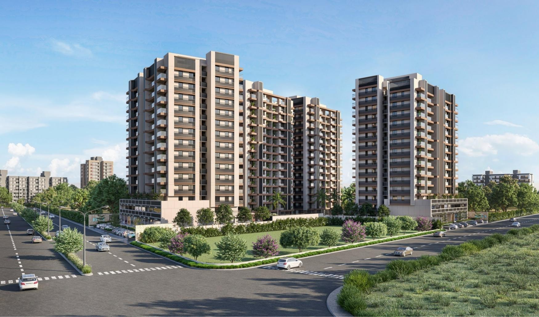 Swastik Reva - side view in Ahmedabad