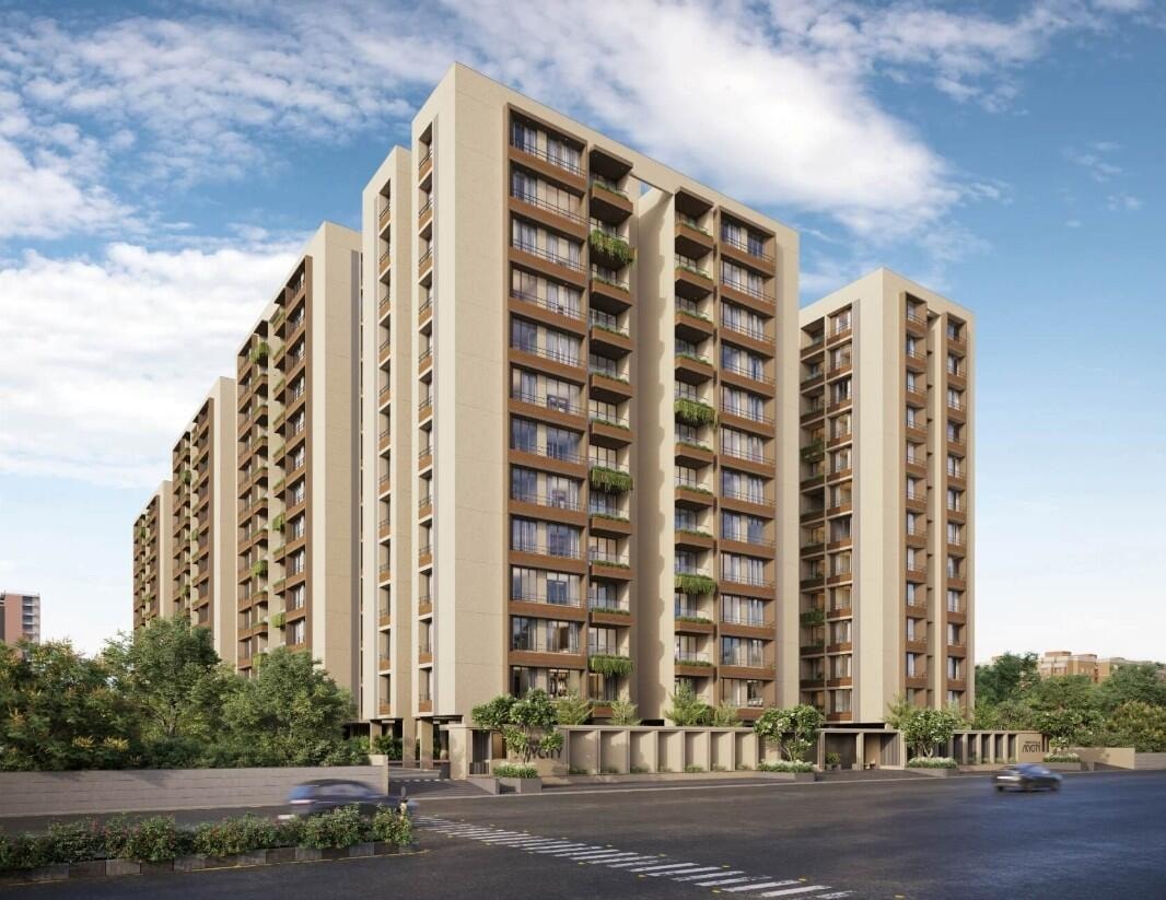 Swara Sakal Skycity - 2 BHK apartment for buy-new in Naranpura, Ahmedabad - main view