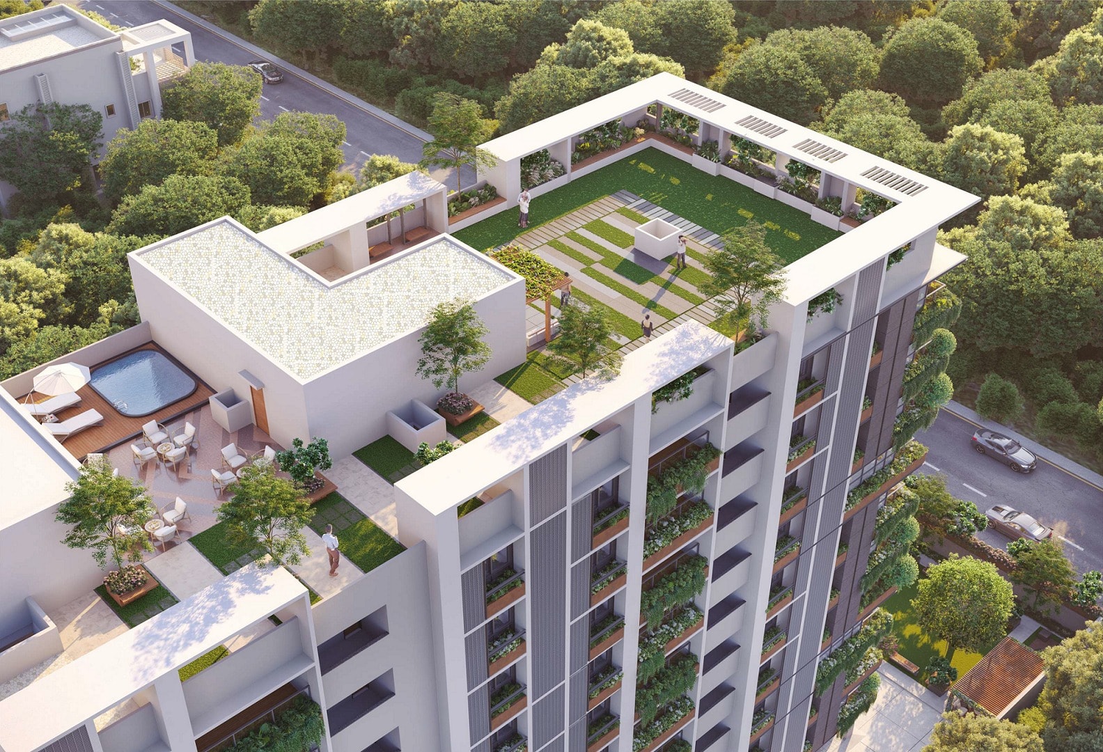 Swara Skygreens - interior view in Ahmedabad