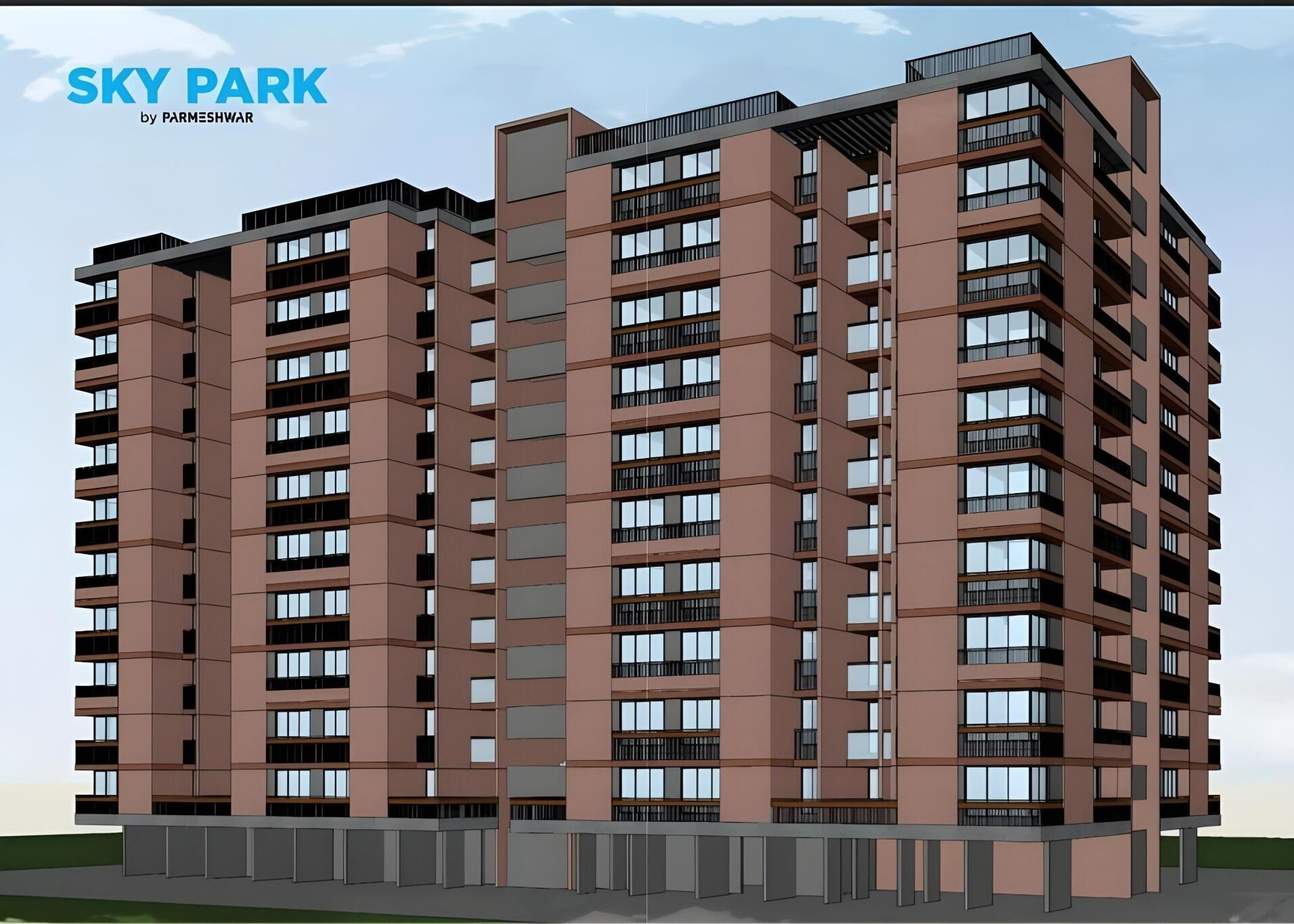 Sky Park By Parmeshwar - exterior view in Ahmedabad