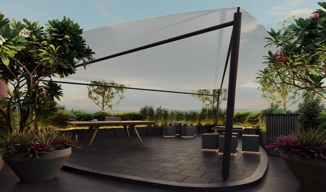 Sky Park By Parmeshwar - detail view in Ahmedabad