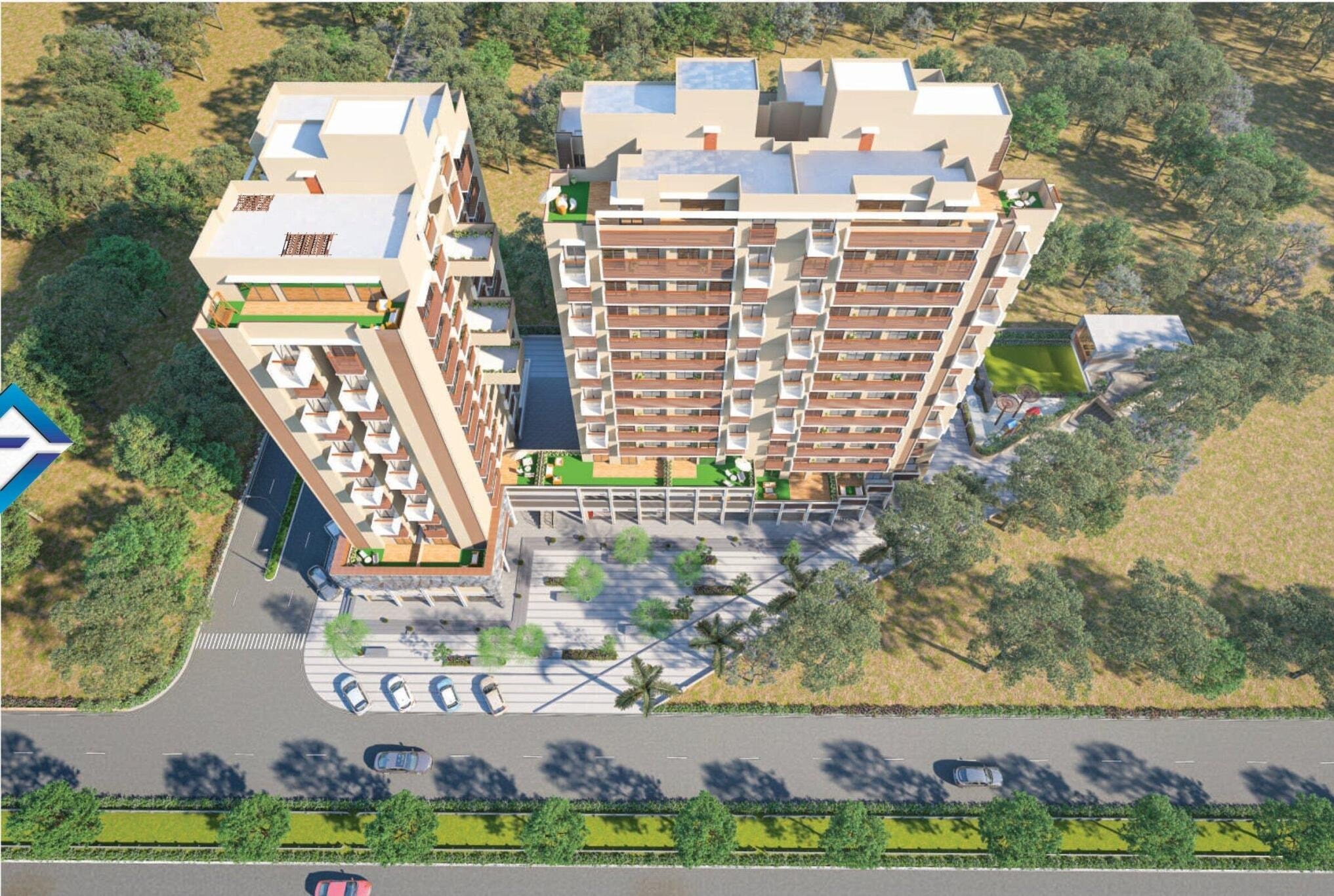 Satyamev Royal 4 - 2 BHK apartment for buy-new in Chandkheda, Ahmedabad - main view