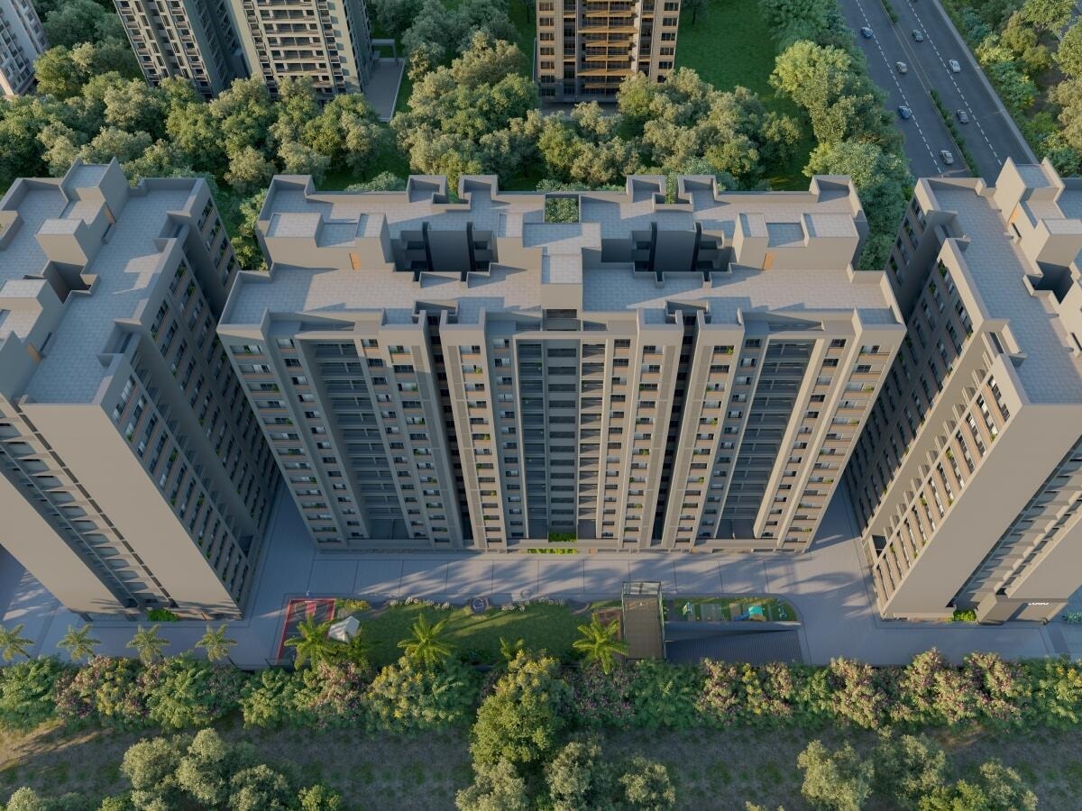 Status Sharan - 2 BHK apartment for buy-new in Chandkheda, Ahmedabad - main view