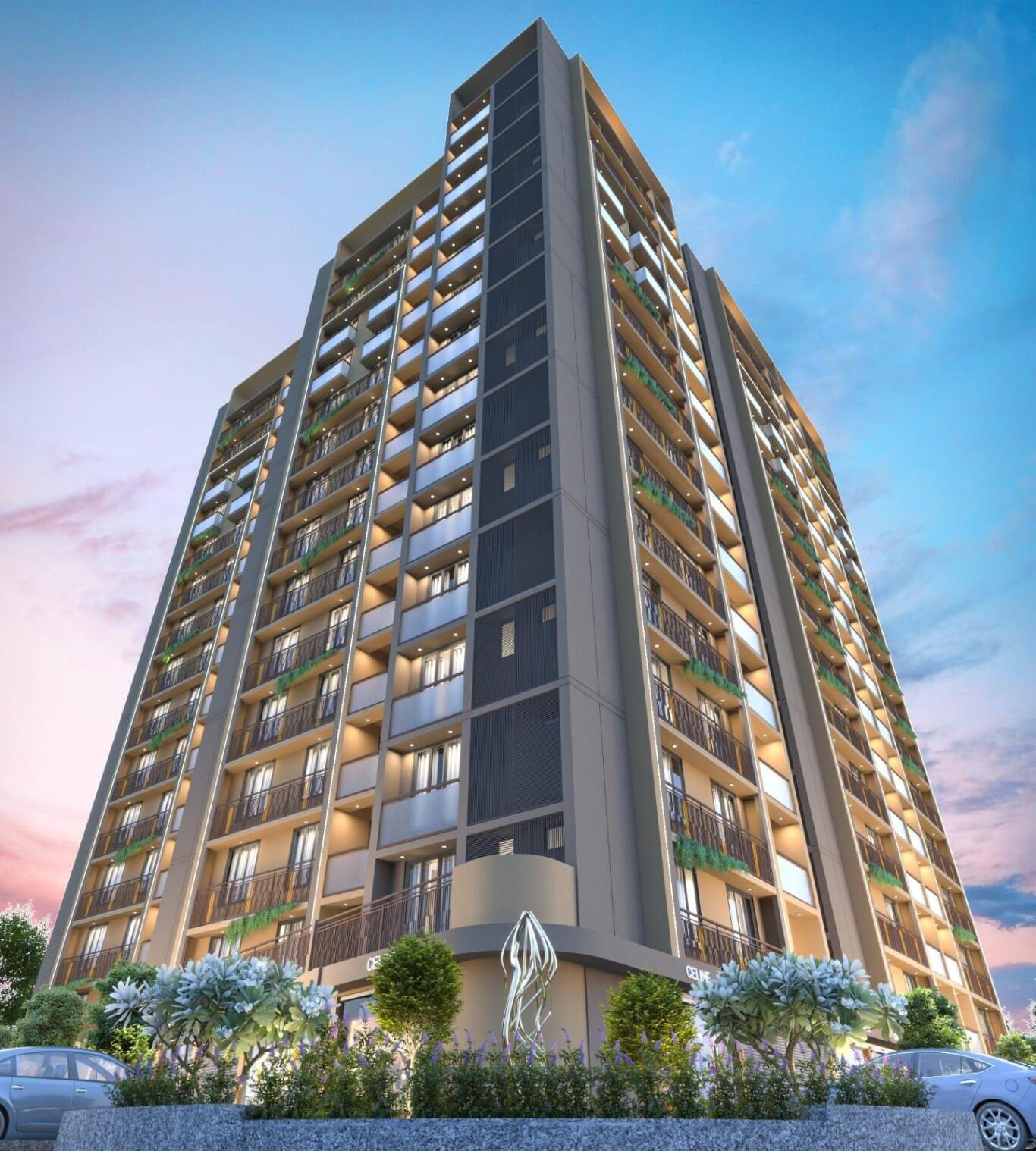 Mena Madhuram Prime - exterior view in Ahmedabad