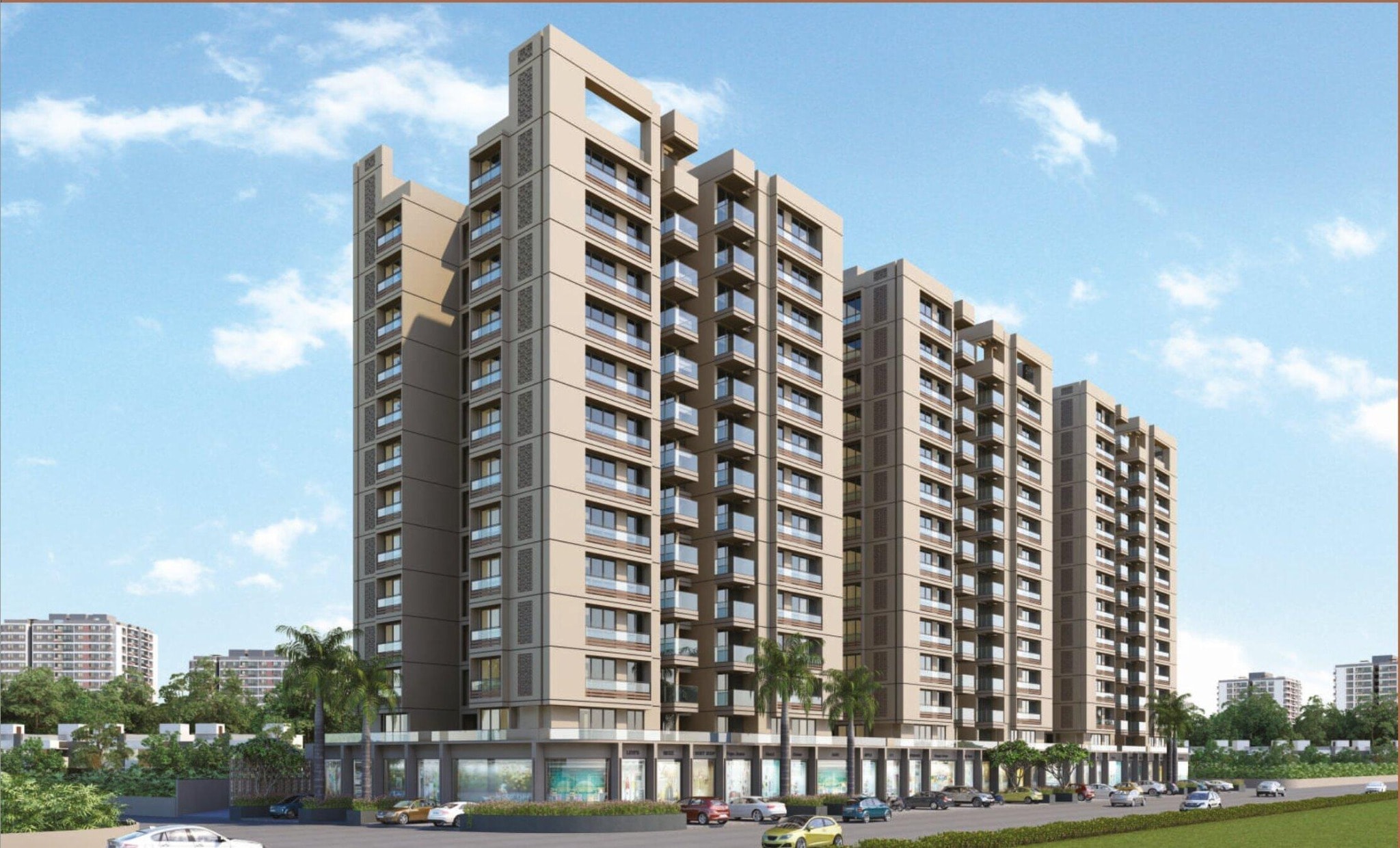 Suhaal Serenity - exterior view in Ahmedabad