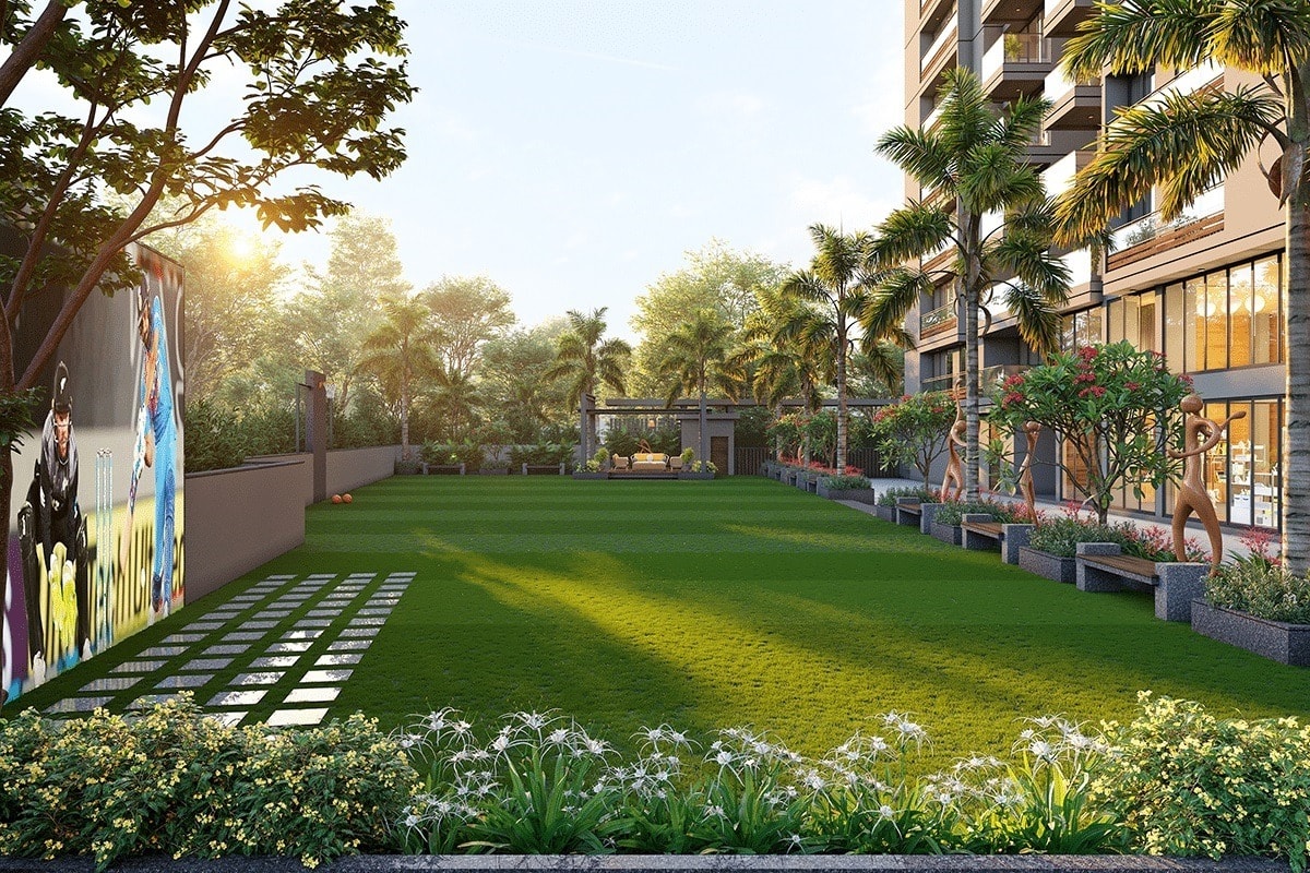 Suhaal Serenity - side view in Ahmedabad