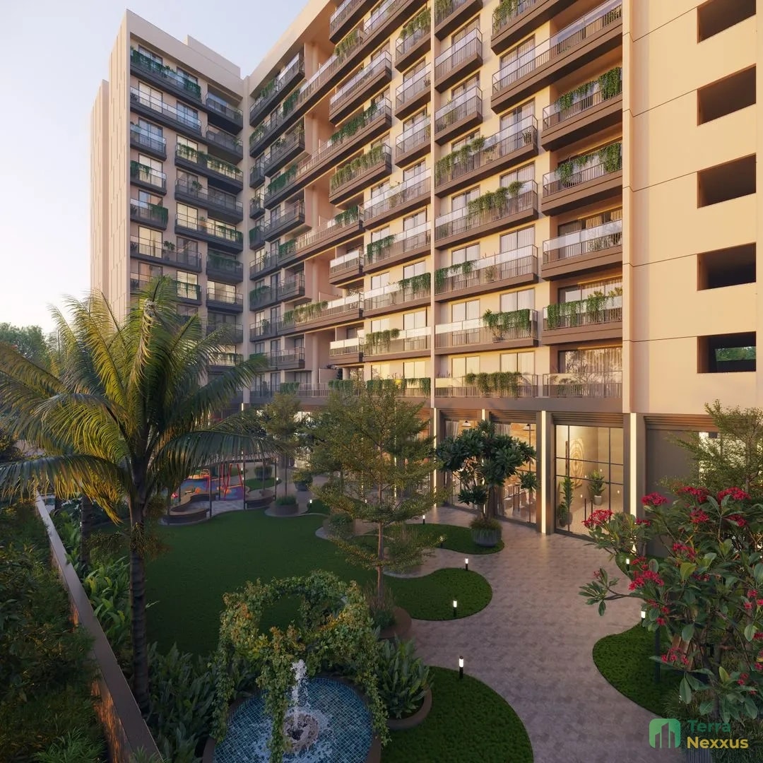 2 BHK Apartment in Orium Elements, Vaishnodevi Circle, Ahmedabad - exterior view in Ahmedabad