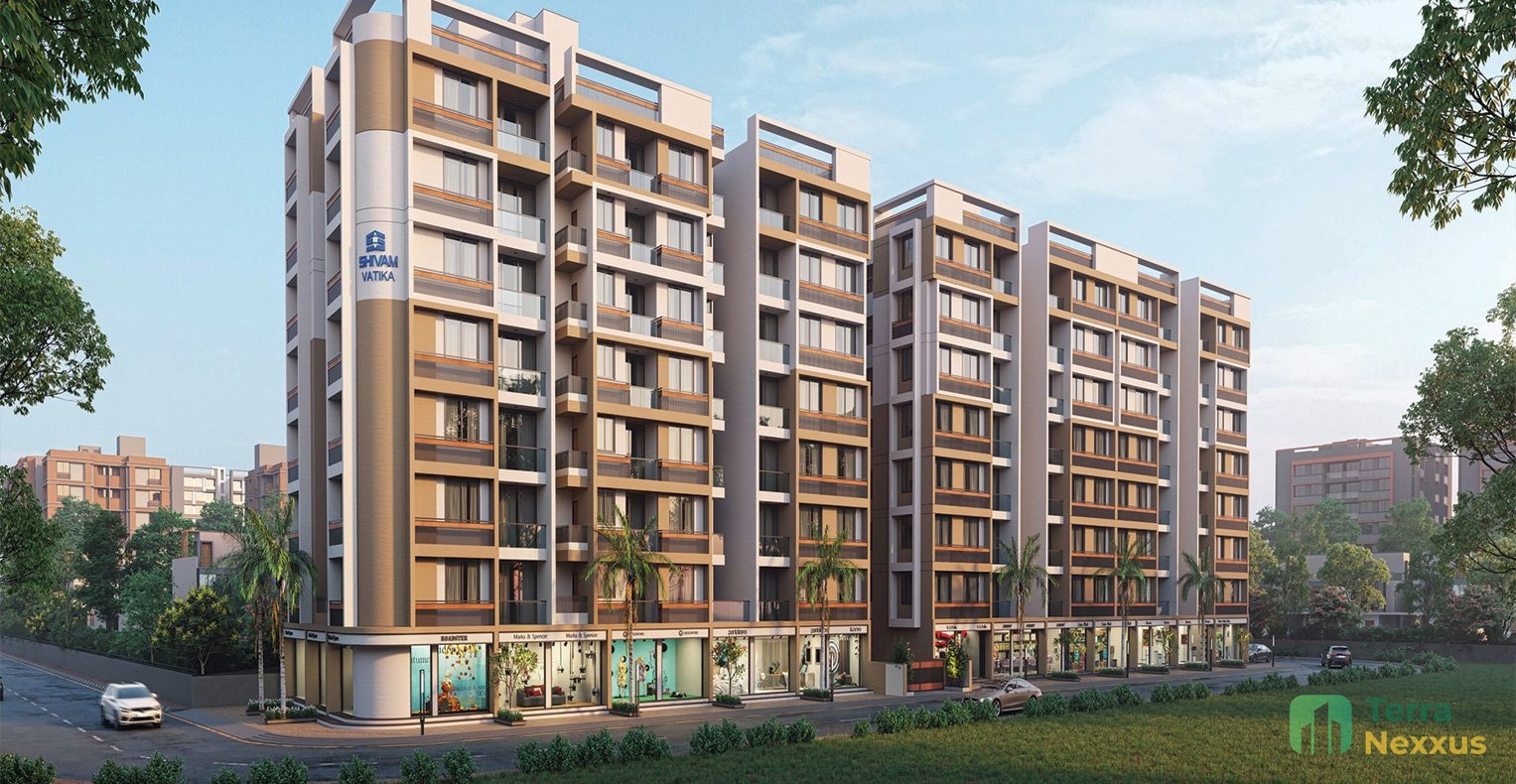 2 BHK Apartment in Shivam Vatika, Vinzol, Ahmedabad - 2 BHK apartment for buy-new in Vinzol, Ahmedabad - main view