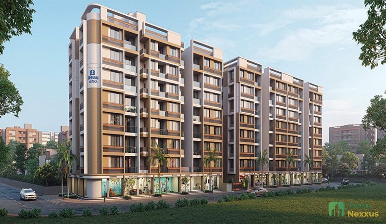 2 BHK Apartment in Shivam Vatika, Vinzol, Ahmedabad - exterior view in Ahmedabad