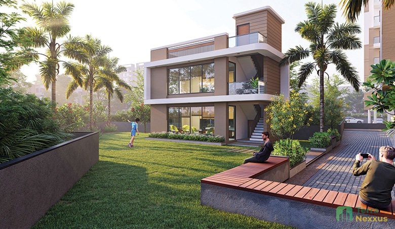 2 BHK Apartment in Shivam Vatika, Vinzol, Ahmedabad - side view in Ahmedabad