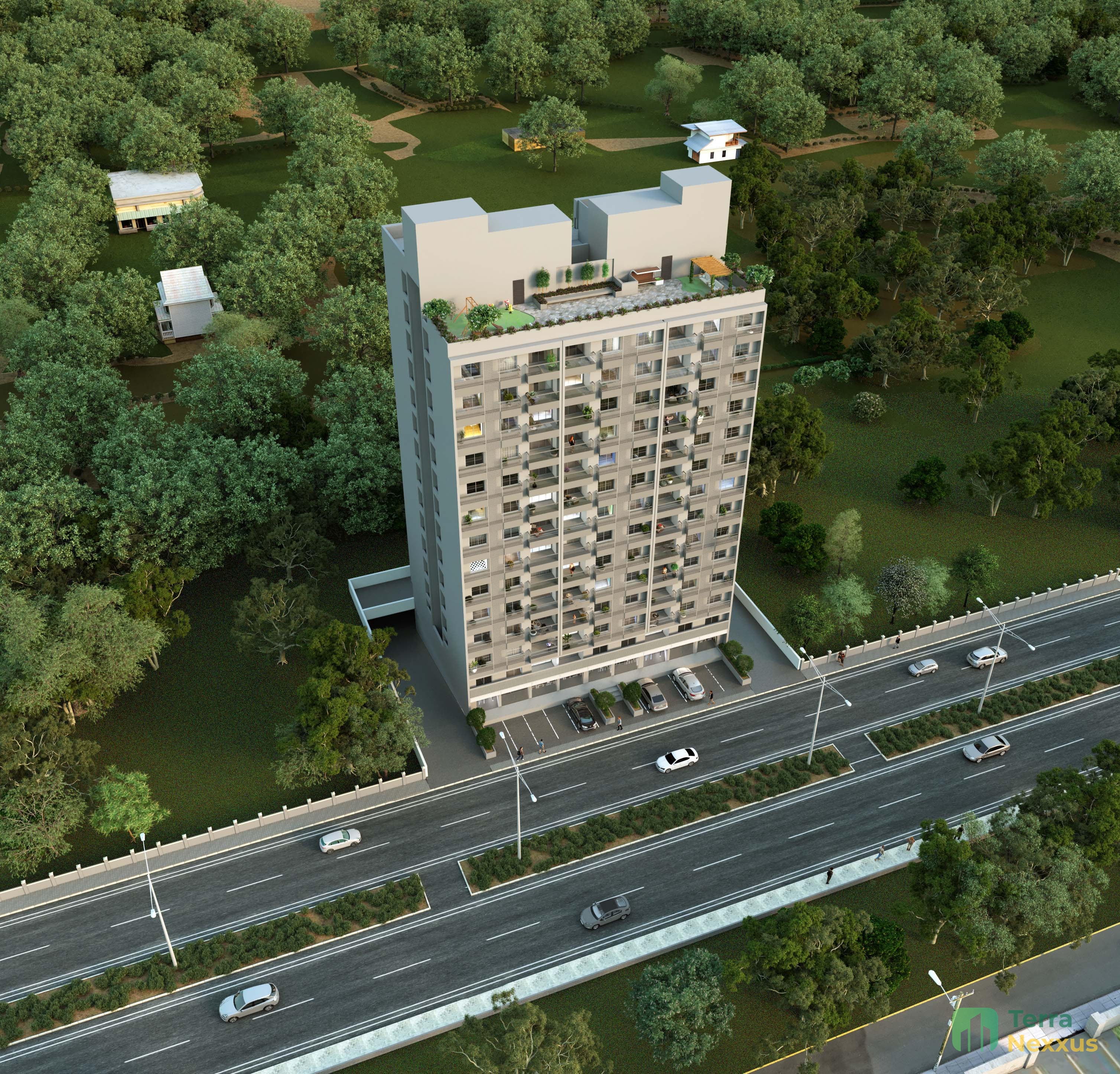 2 BHK Apartment in Iris, Kudasan, Gandhinagar - exterior view in Gandhinagar