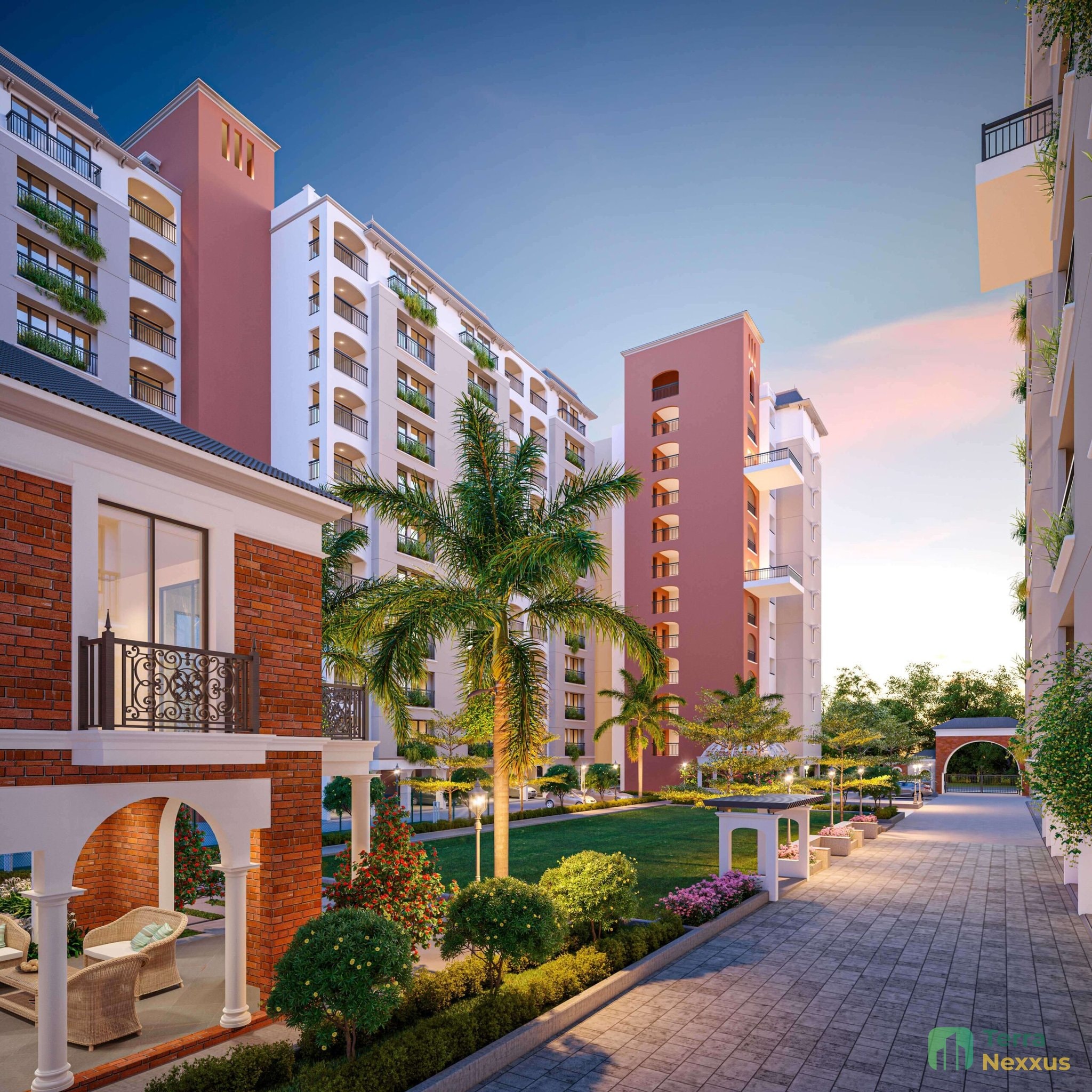 3 BHK Apartment in Adhishthan Luxuria, Hanspura, Ahmedabad - interior view in Ahmedabad