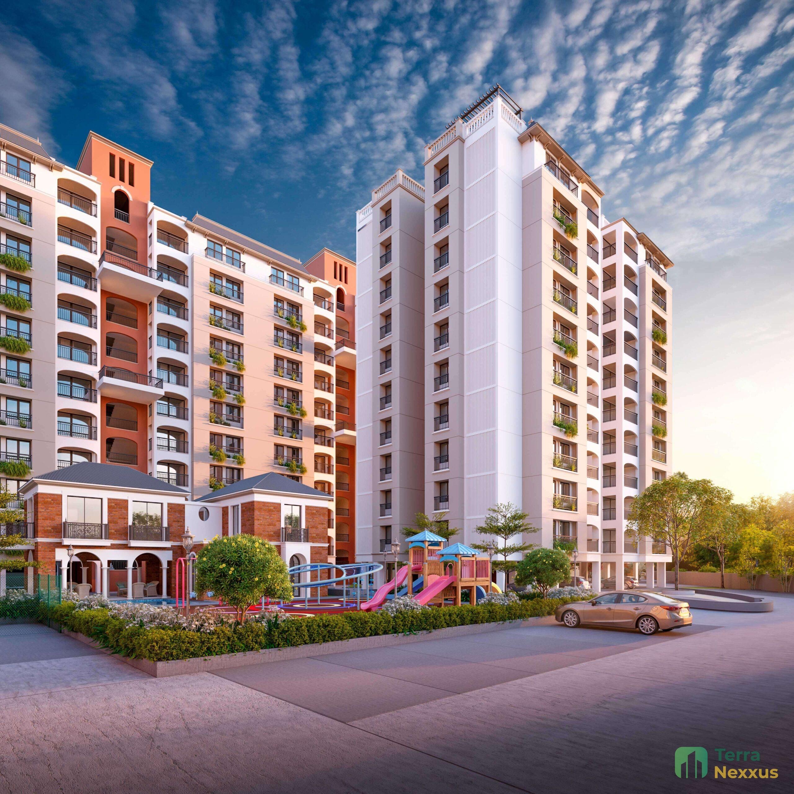 3 BHK Apartment in Adhishthan Luxuria, Hanspura, Ahmedabad - detail view in Ahmedabad