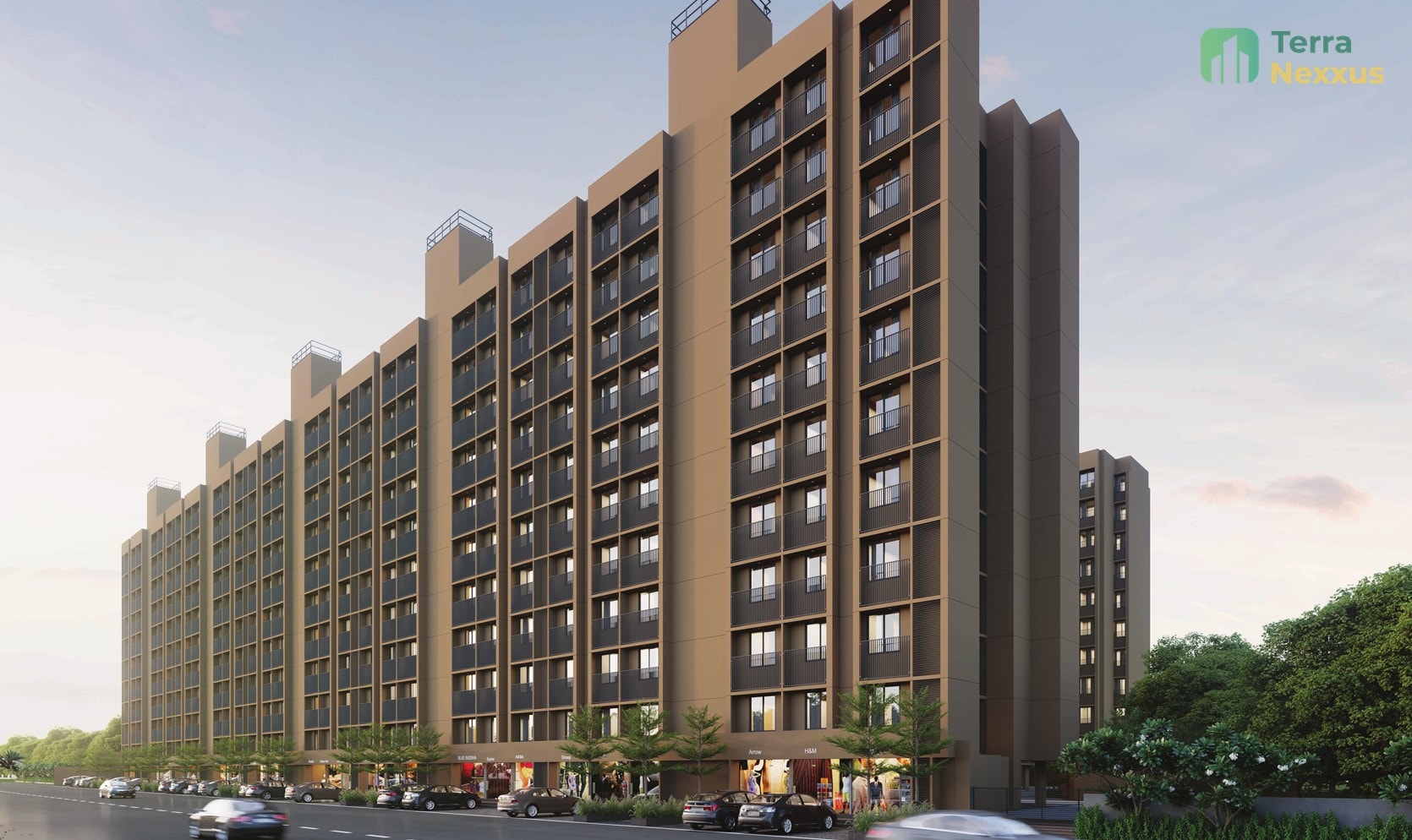 Shop in Aarambh Vistara, Chandlodiya, Ahmedabad - shop-showroom for buy-new in Chandlodiya, Ahmedabad - main view