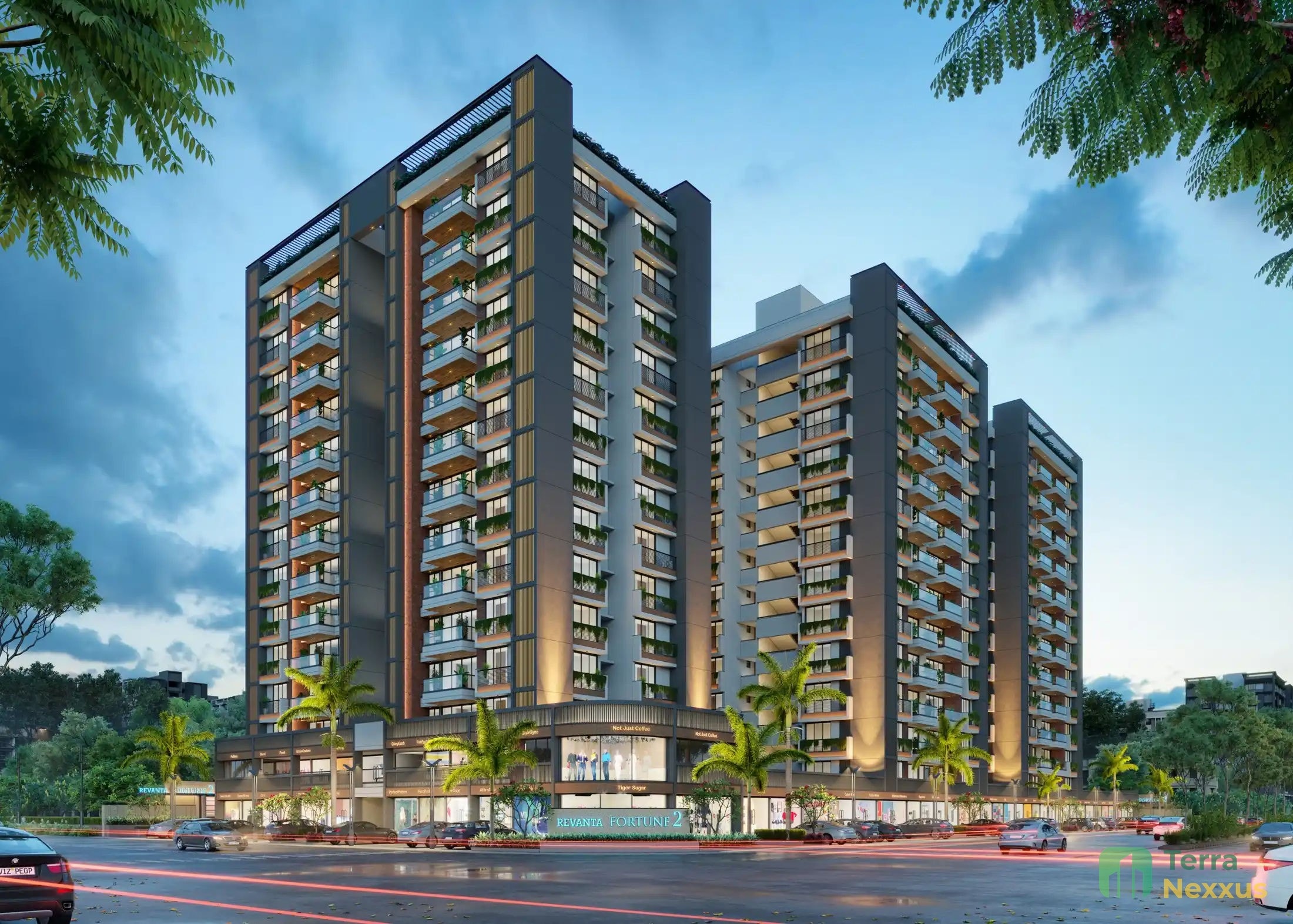 Office Space in Revanta Fortune 2, Raysan, Gandhinagar - office-space for buy-new in Raysan, Gandhinagar - main view