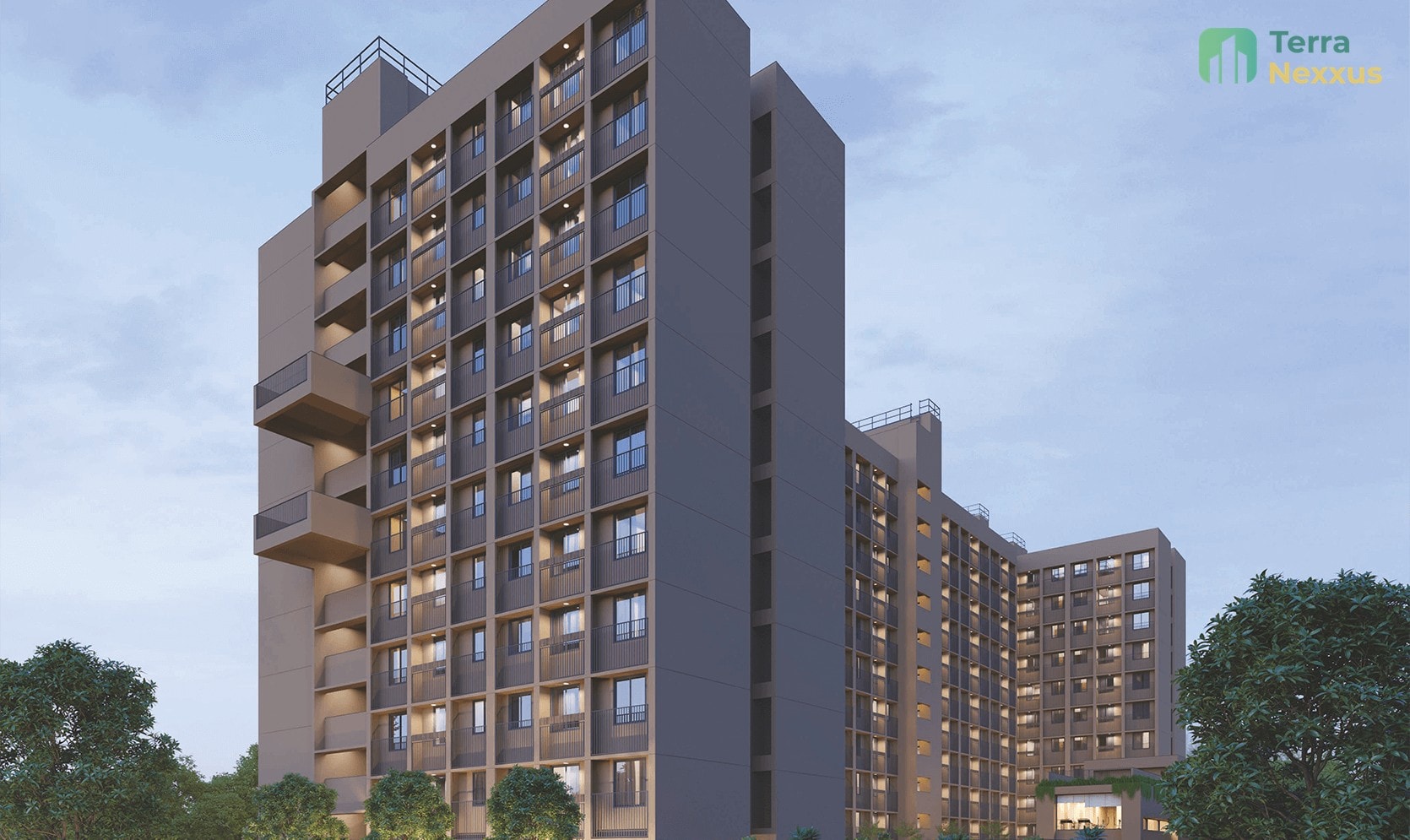 1 BHK Apartment in Aarambh Zest, Gota, Ahmedabad - 1 BHK apartment for buy-new in Gota, Ahmedabad - main view