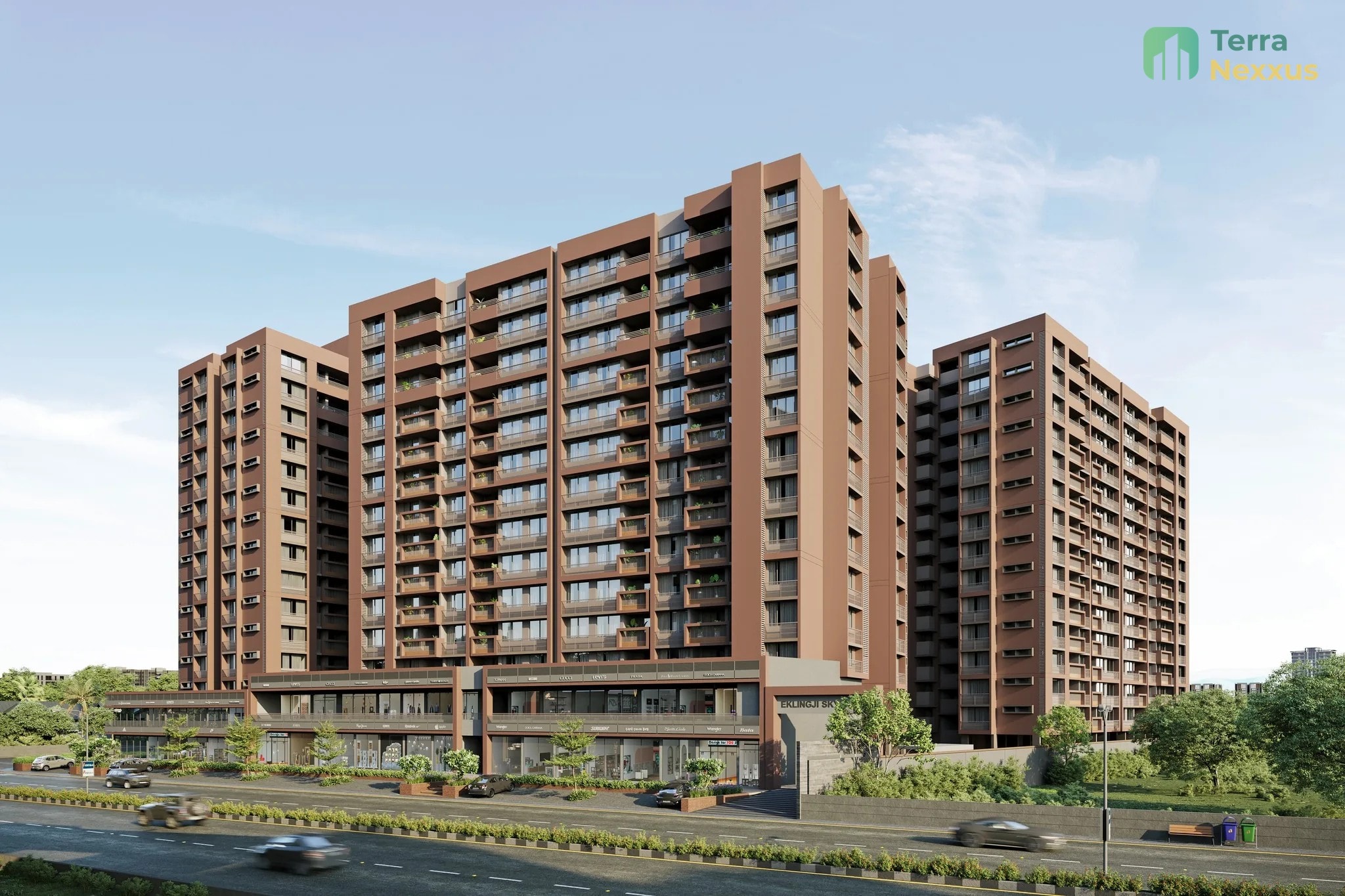 Shop in Eklingji Skylights, Sanand, Ahmedabad - shop-showroom for buy-new in Sanand, Ahmedabad - main view