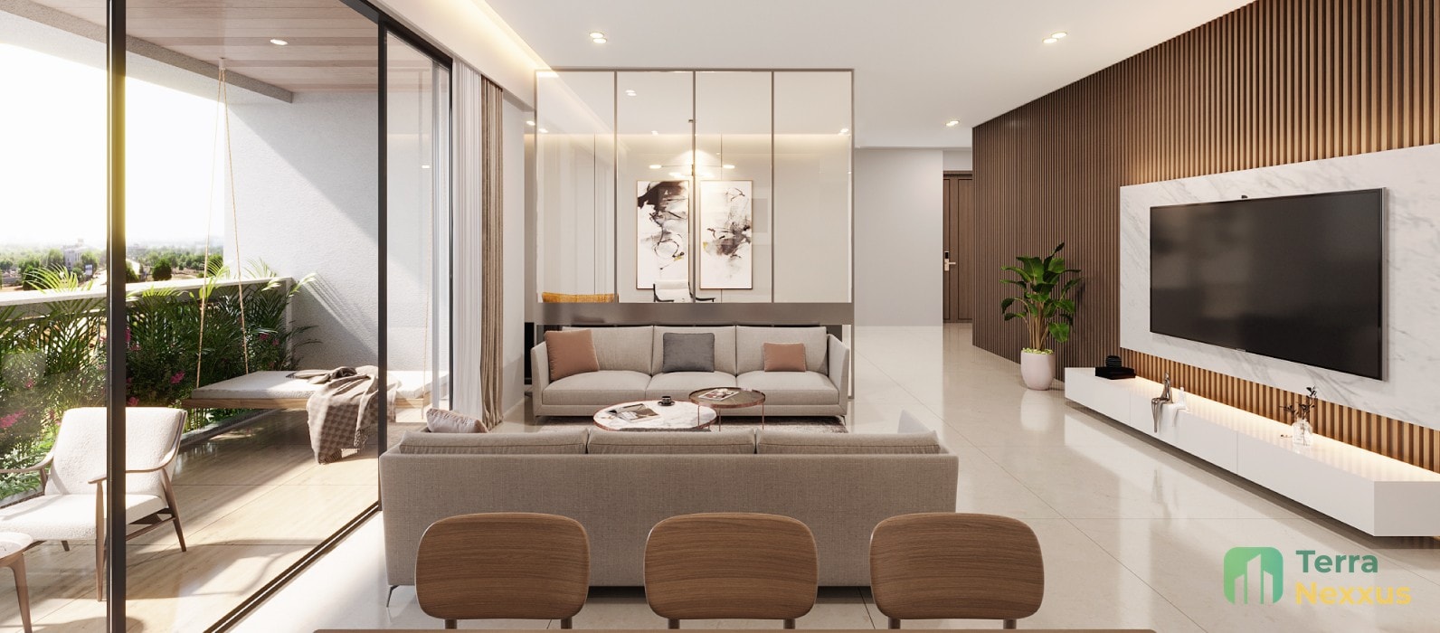5 BHK Apartment in Skydeck Serene, Godhavi, Ahmedabad - side view in Ahmedabad
