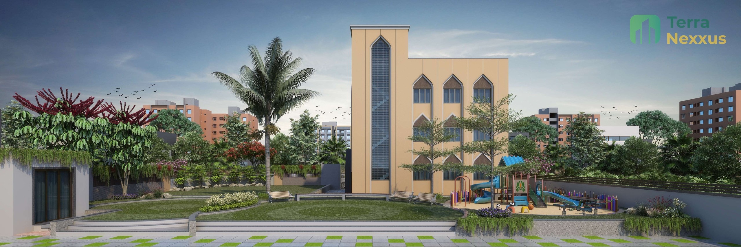 3 BHK Apartment in Akira - 60, Vejalpur, Ahmedabad - side view in Ahmedabad