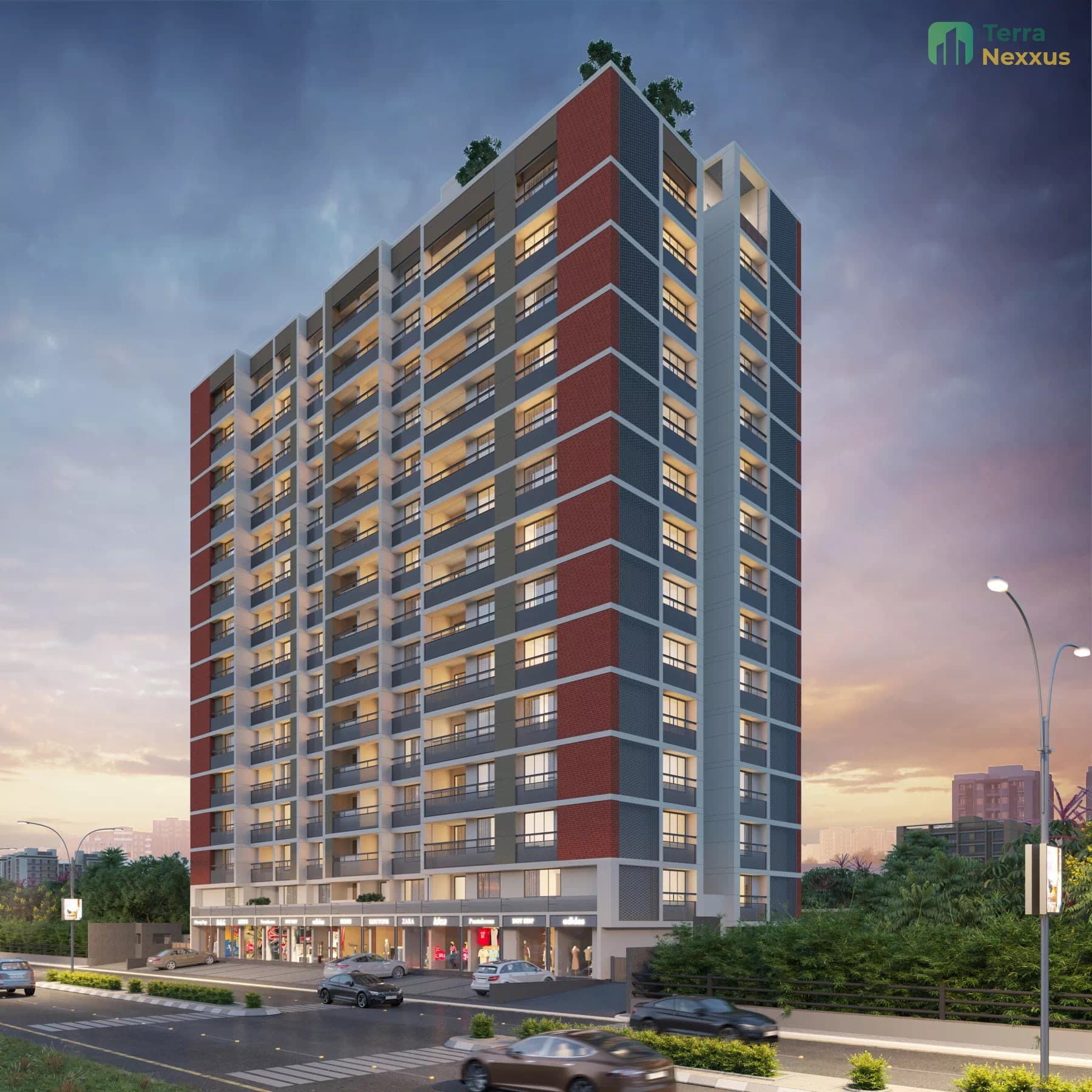 Shop / Showroom New Project in Kudasan, Gandhinagar - Shop in Beryl Sky, Kudasan, Gandhinagar