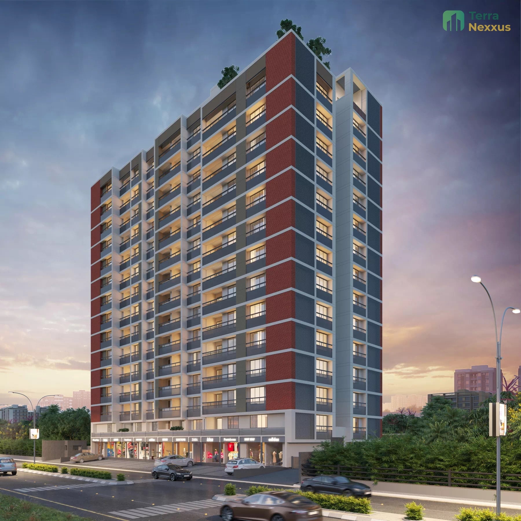 Shop in Beryl Sky, Kudasan, Gandhinagar - shop-showroom for buy-new in Kudasan, Gandhinagar - main view