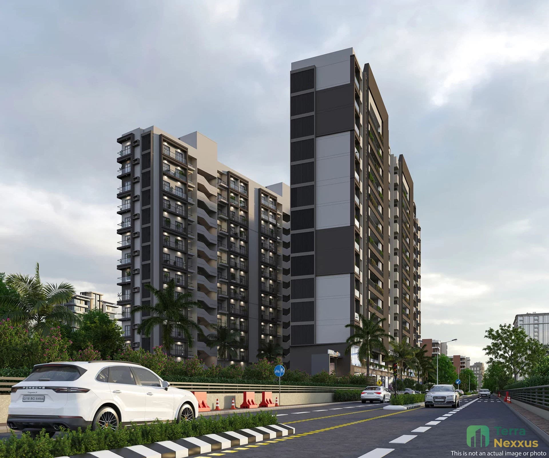 Shop / Showroom New Project in Kudasan, Gandhinagar - Shop in Bosky Sanelite, Kudasan, Gandhinagar