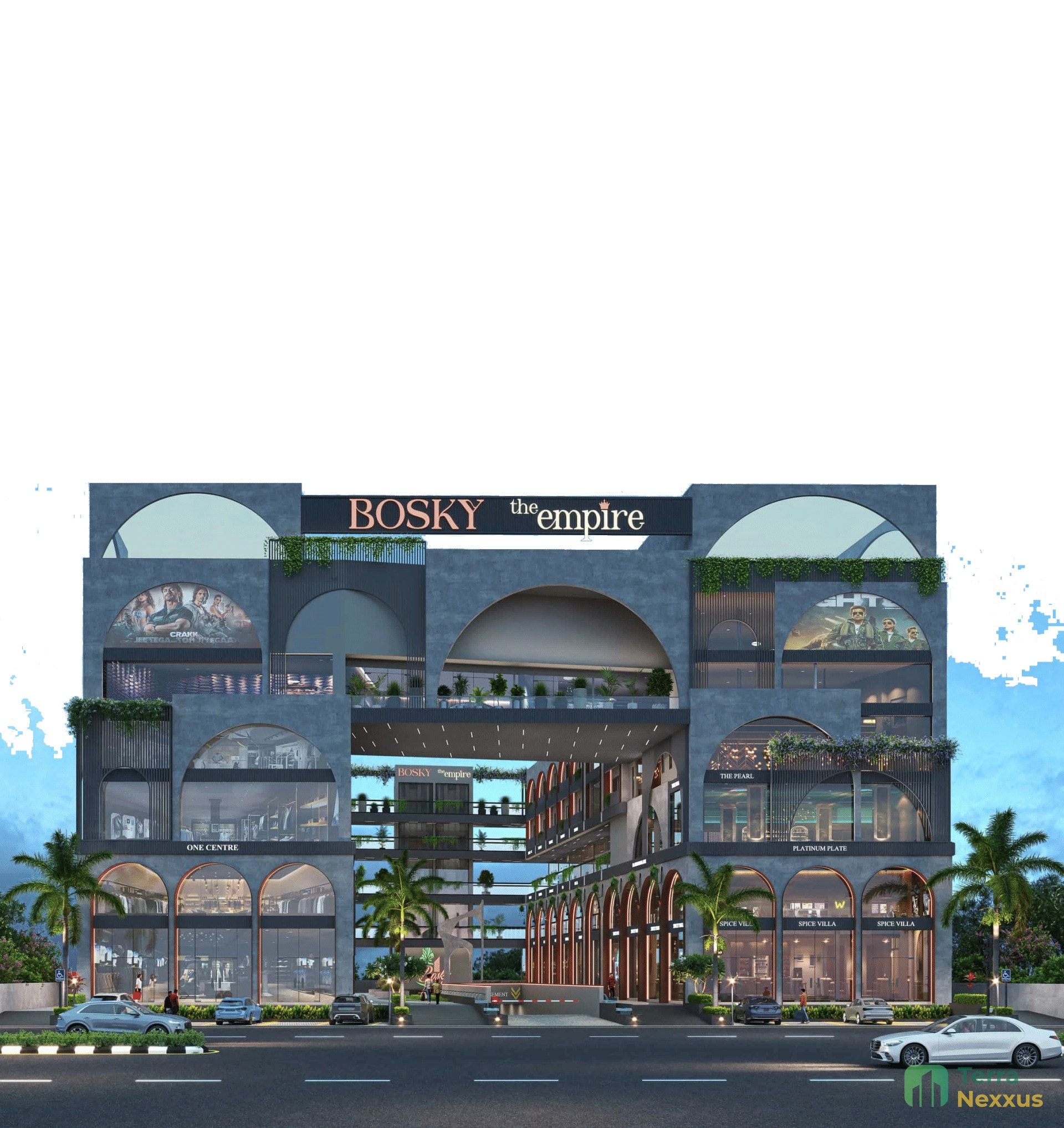 Showroom in Bosky The Empire, Kudasan, Gandhinagar - shop-showroom for buy-new in Kudasan, Gandhinagar - main view