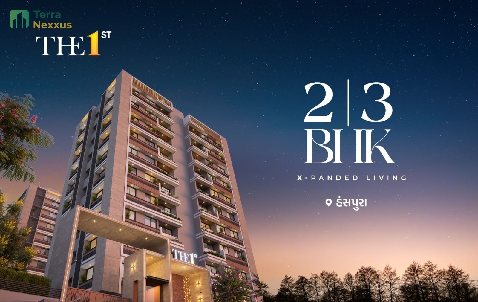 3 BHK Apartment in Amee 98, New Nikol, Ahmedabad - exterior view in Ahmedabad