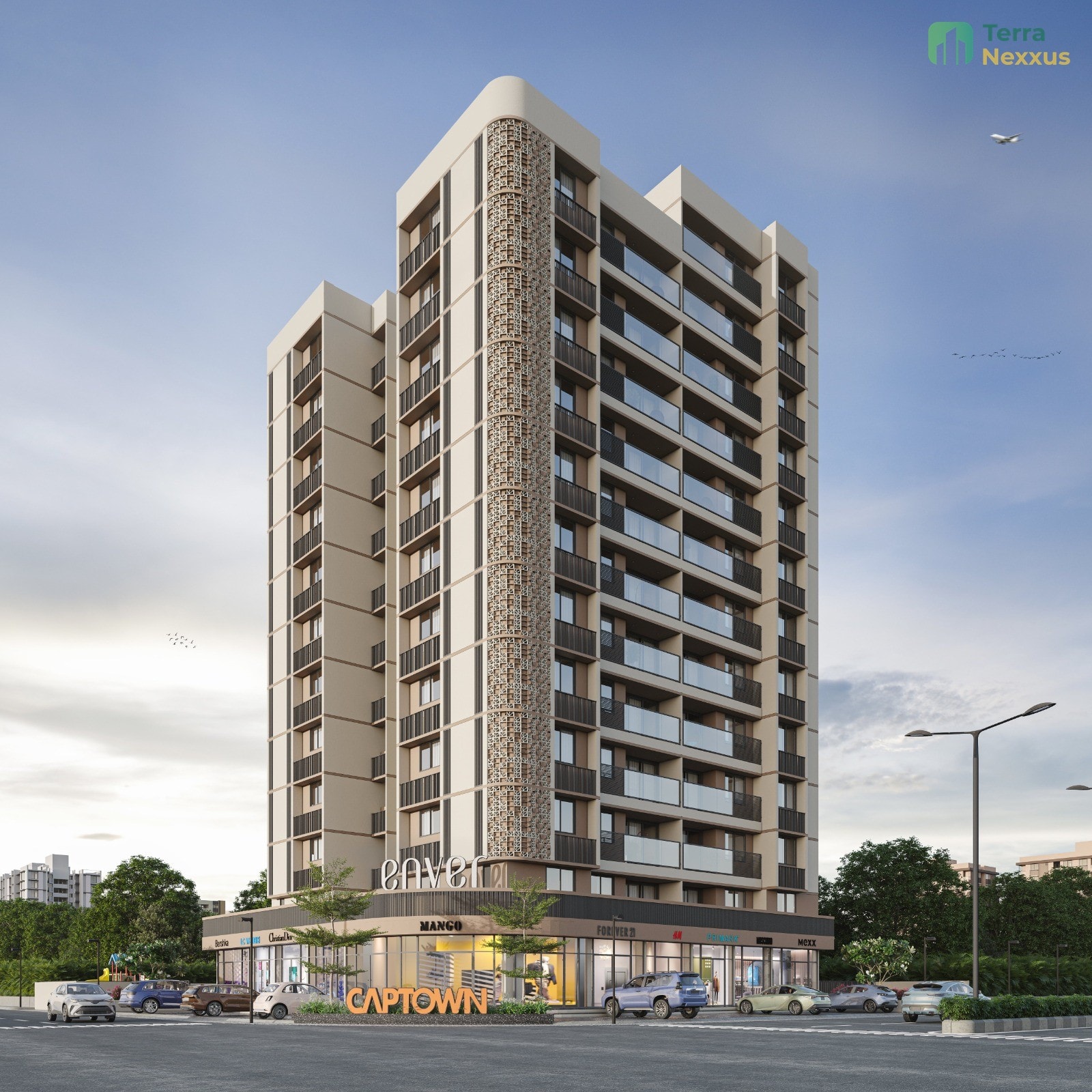 Shop in Captown Enver, Ambli, Ahmedabad - exterior view in Ahmedabad