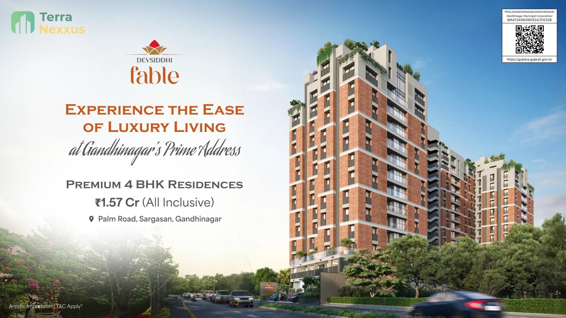 Shop in Devsiddhi Fable, Sargasan, Gandhinagar - shop-showroom for buy-new in Sargasan, Gandhinagar - main view
