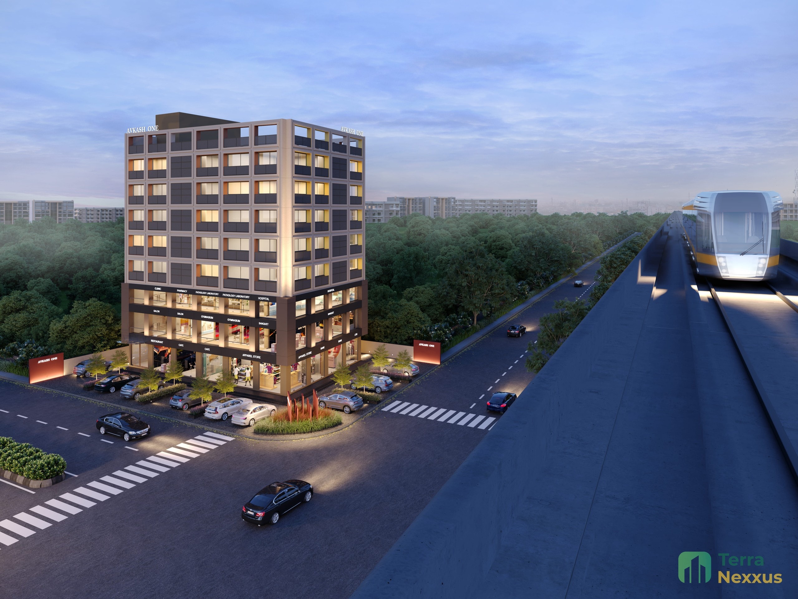 Office Space in Avkash One, Raysan, Gandhinagar - detail view in Gandhinagar