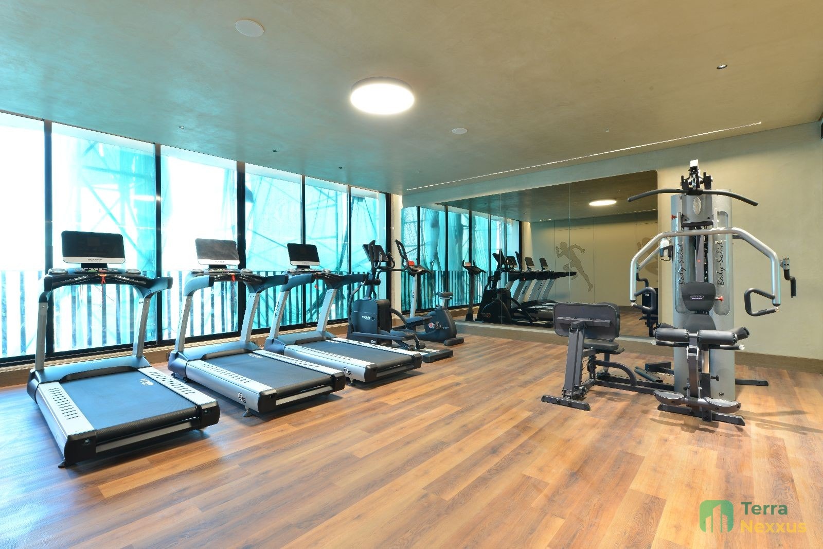 4 BHK Apartment in Iscon Vogue, Bodakdev, Ahmedabad - side view in Ahmedabad