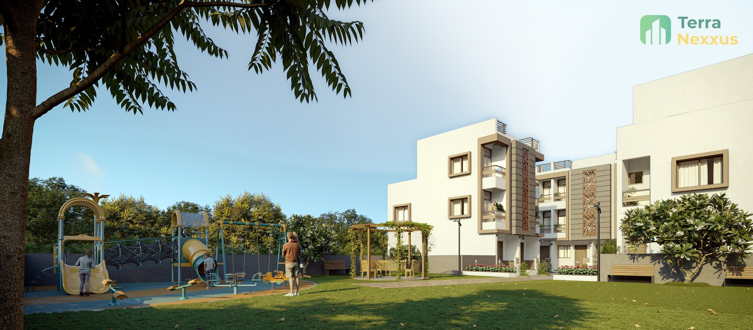 3 BHK Duplex Apartment in Mivaan Gayatri Homes, New Vatva, Ahmedabad - 3 BHK apartment for buy-new in New Vatva, Ahmedabad - main view