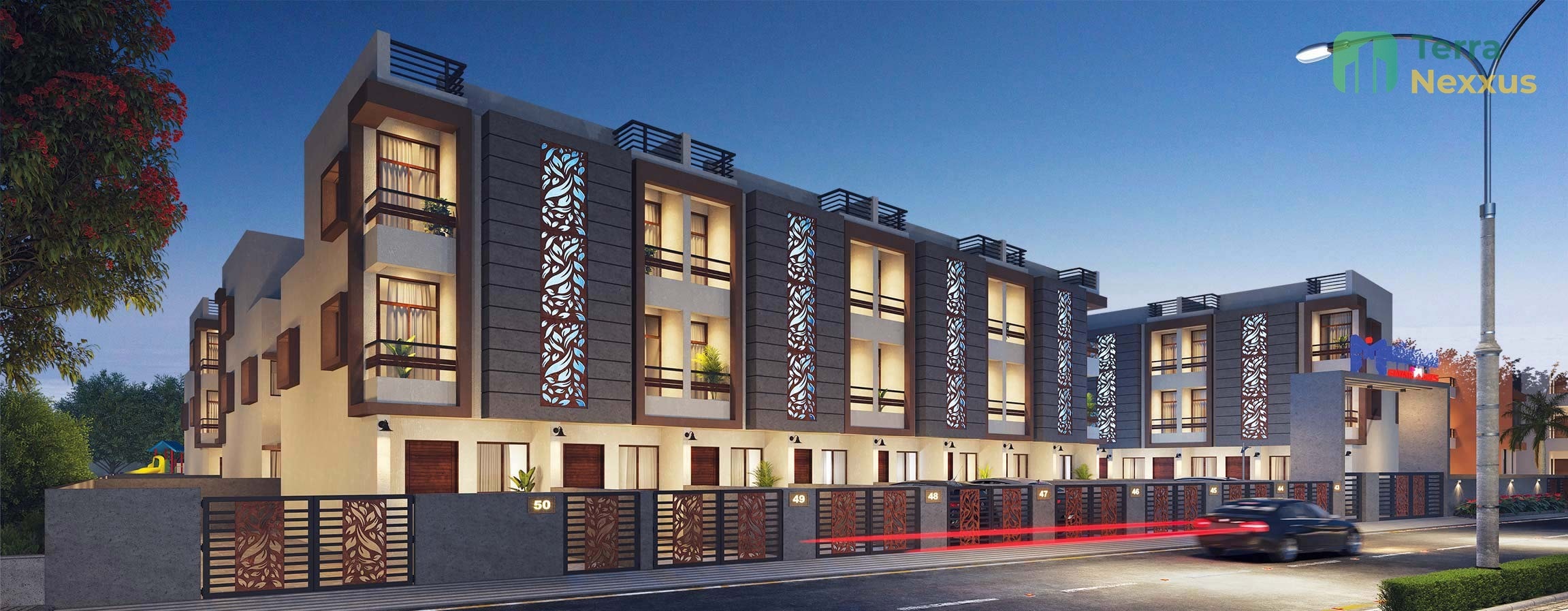 3 BHK Duplex Apartment in Mivaan Gayatri Homes, New Vatva, Ahmedabad - exterior view in Ahmedabad