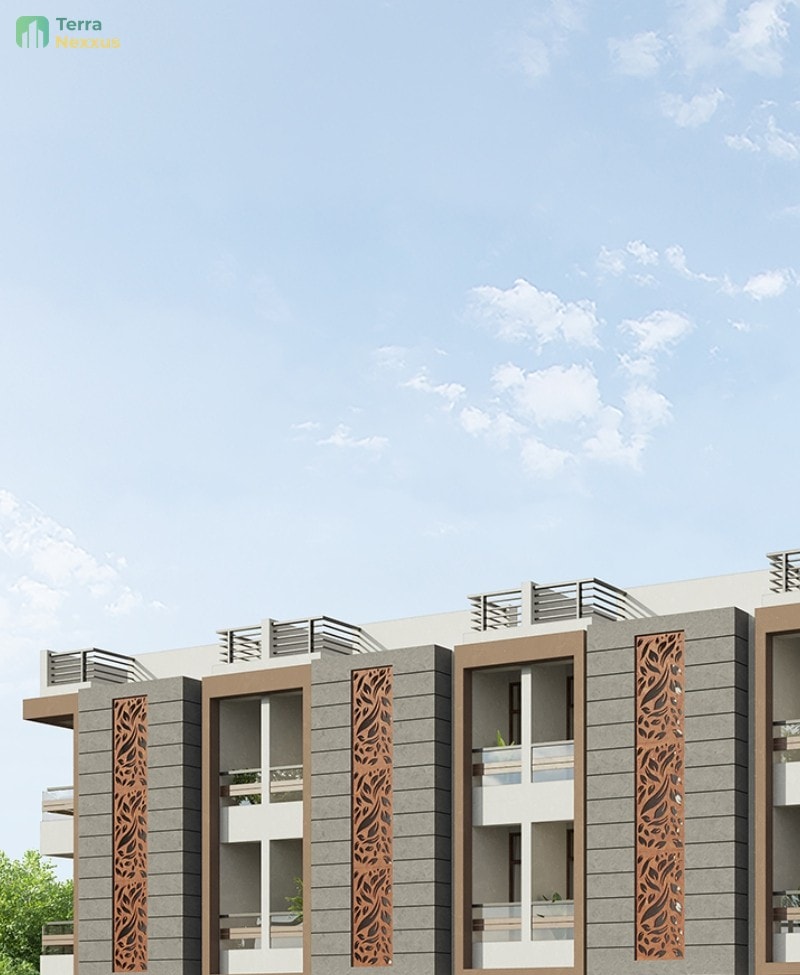 3 BHK Duplex Apartment in Mivaan Gayatri Homes, New Vatva, Ahmedabad - side view in Ahmedabad