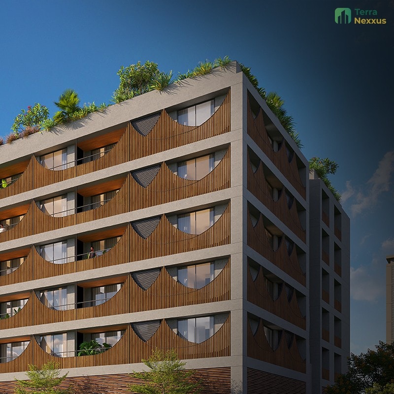 4 BHK Apartment in Nityam Harmony, Sola, Ahmedabad - side view in Ahmedabad