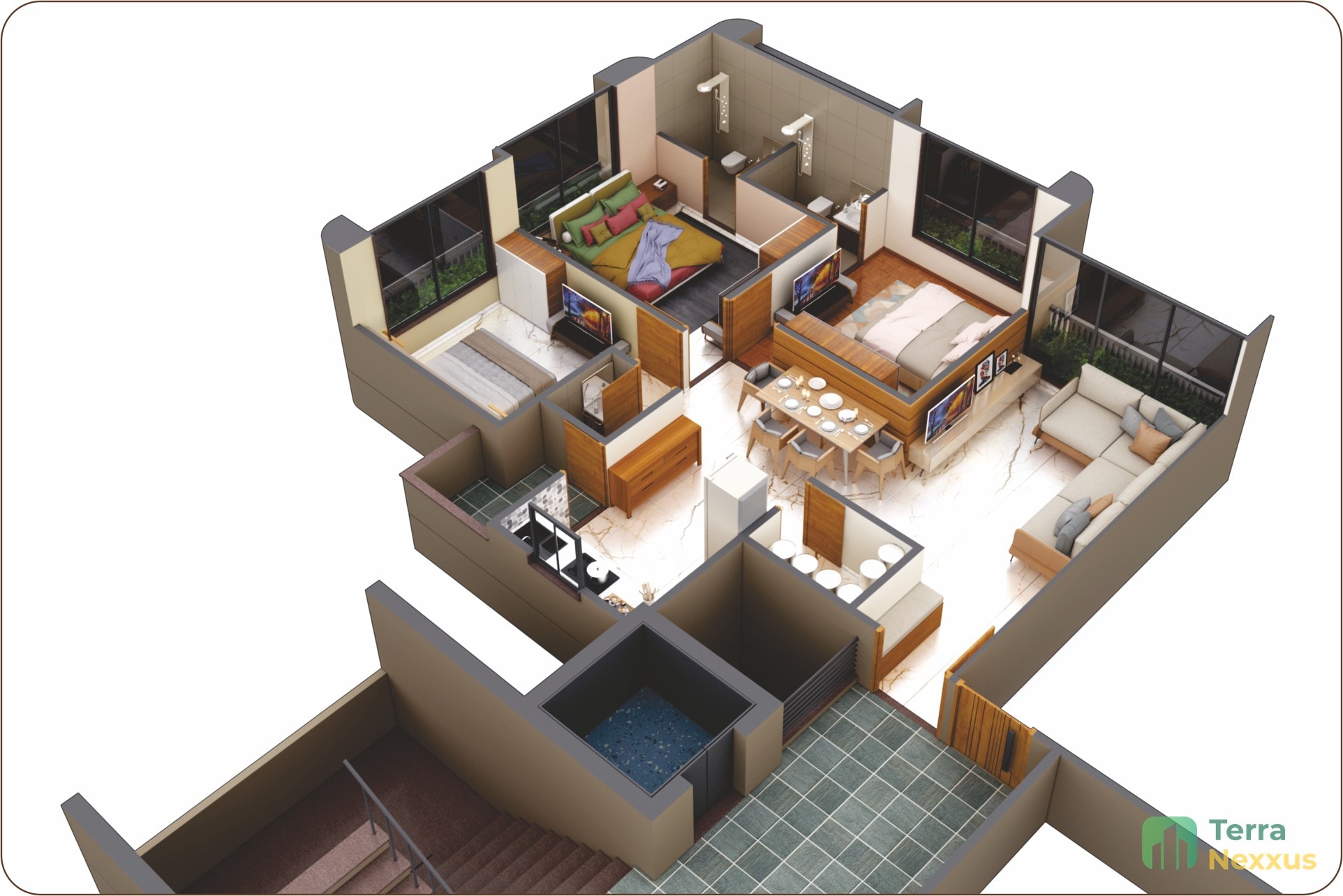 3 BHK Apartment in Padmavati99, Bopal, Ahmedabad - detail view in Ahmedabad
