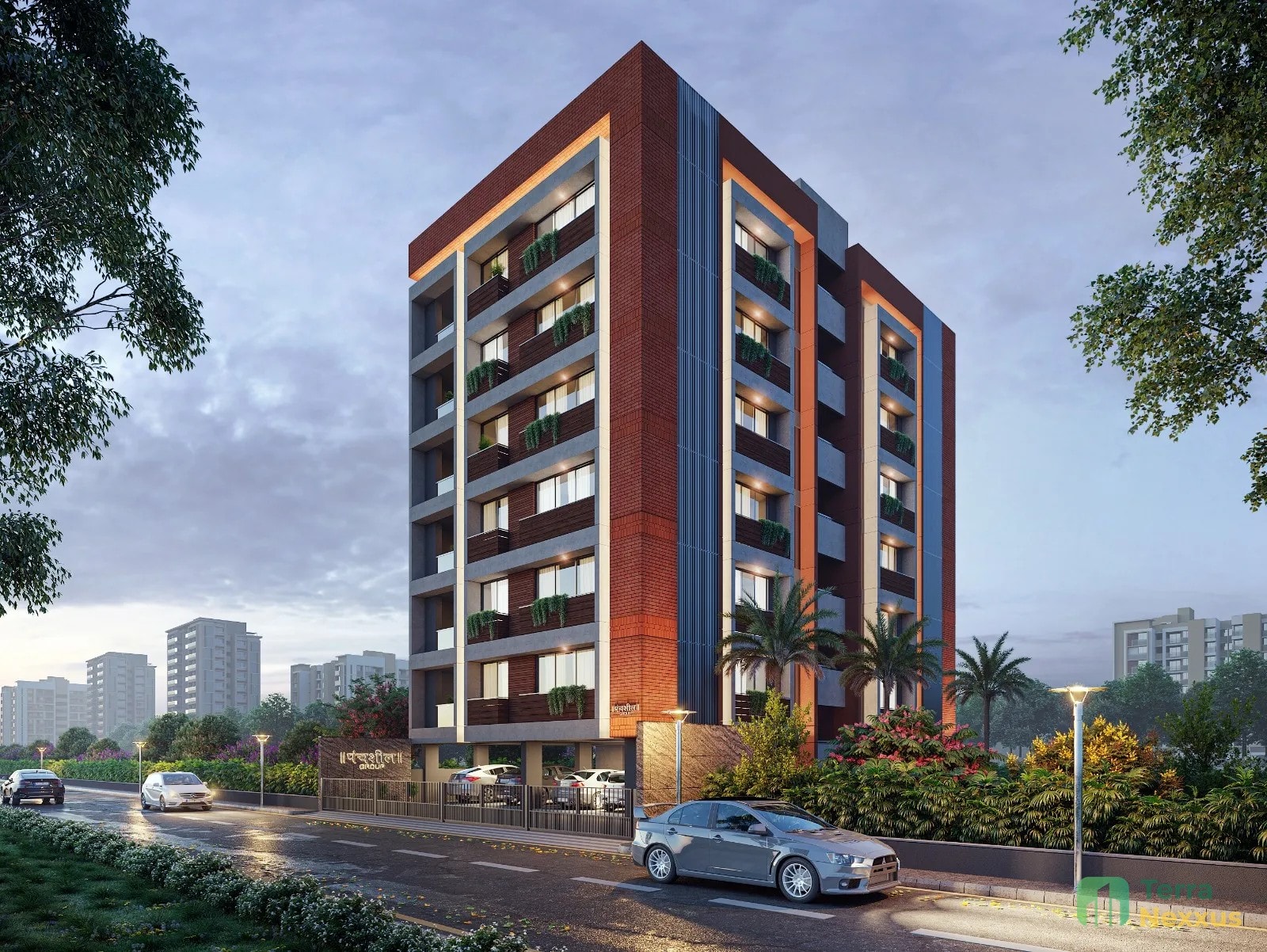 3 BHK Apartment in Panchshil Breeze, Usmanpura, Ahmedabad - exterior view in Ahmedabad