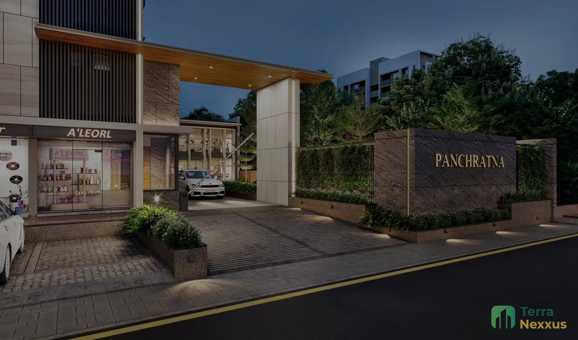 Shop in Panchratna, Zundal, Ahmedabad - shop-showroom for buy-new in Zundal, Ahmedabad - main view