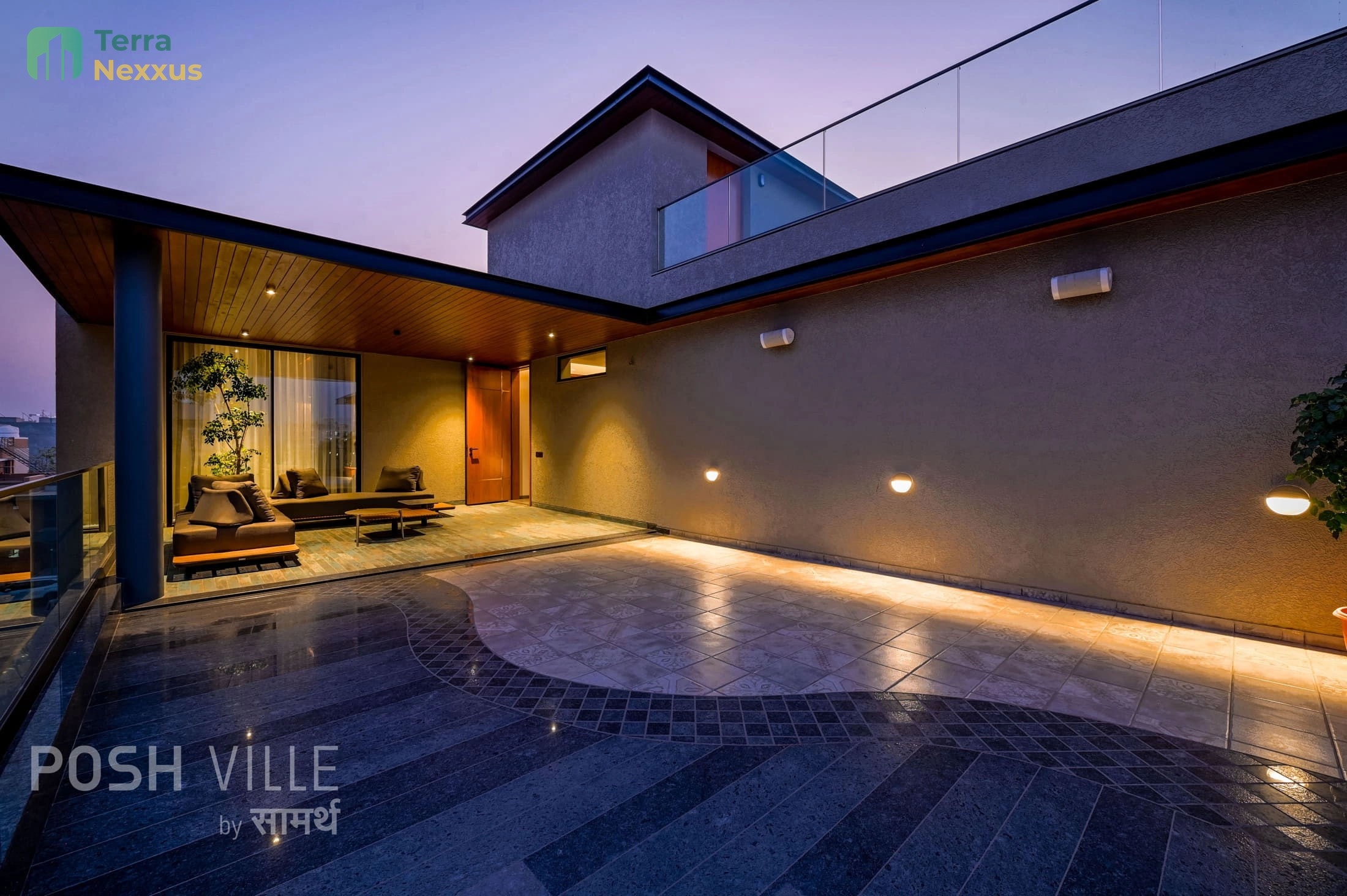 4 BHK Villa in Posh Ville By Saamarth, Raysan, Gandhinagar - detail view in Gandhinagar