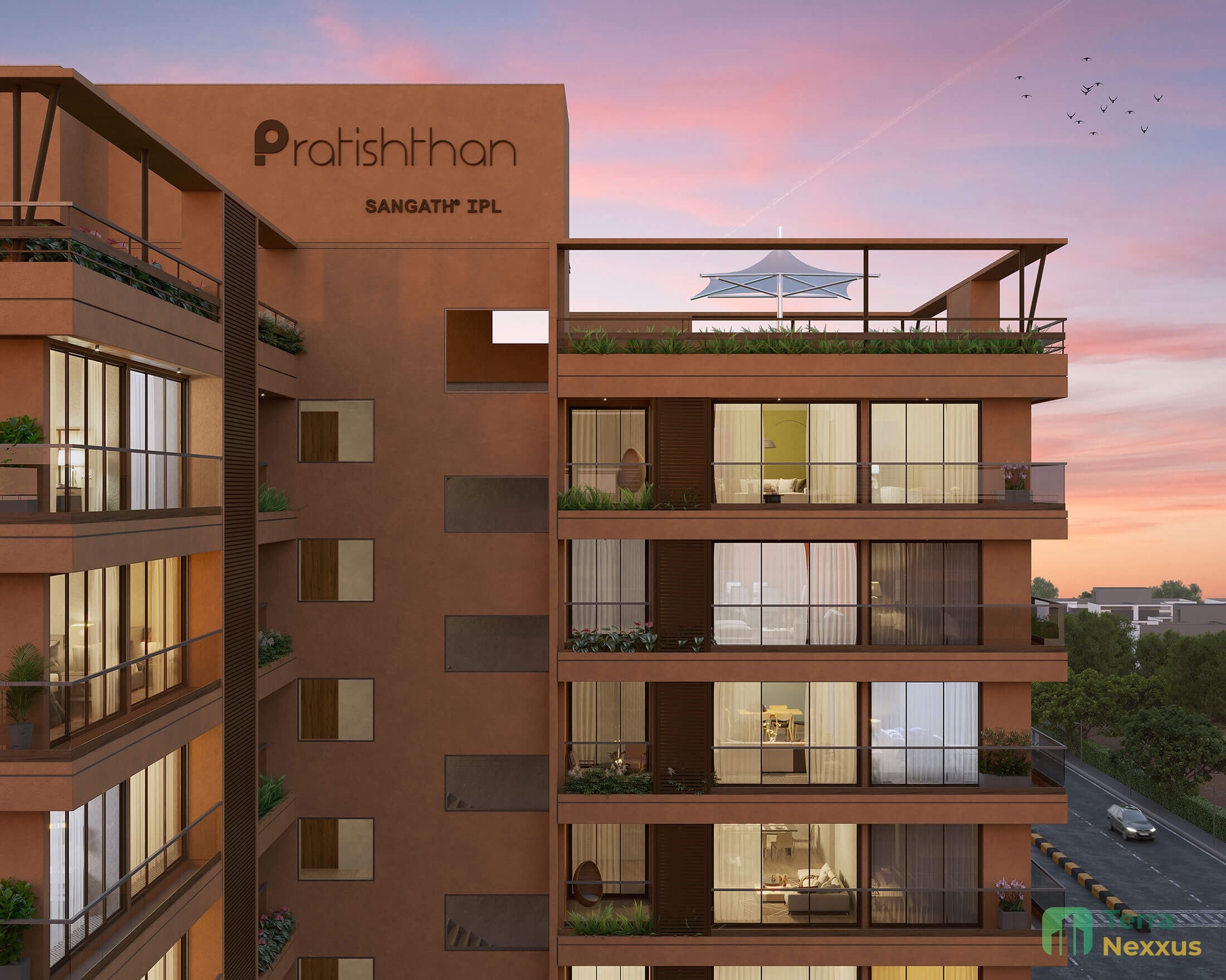 3 BHK Apartment in Pratishthan, Chandkheda, Ahmedabad - exterior view in Ahmedabad