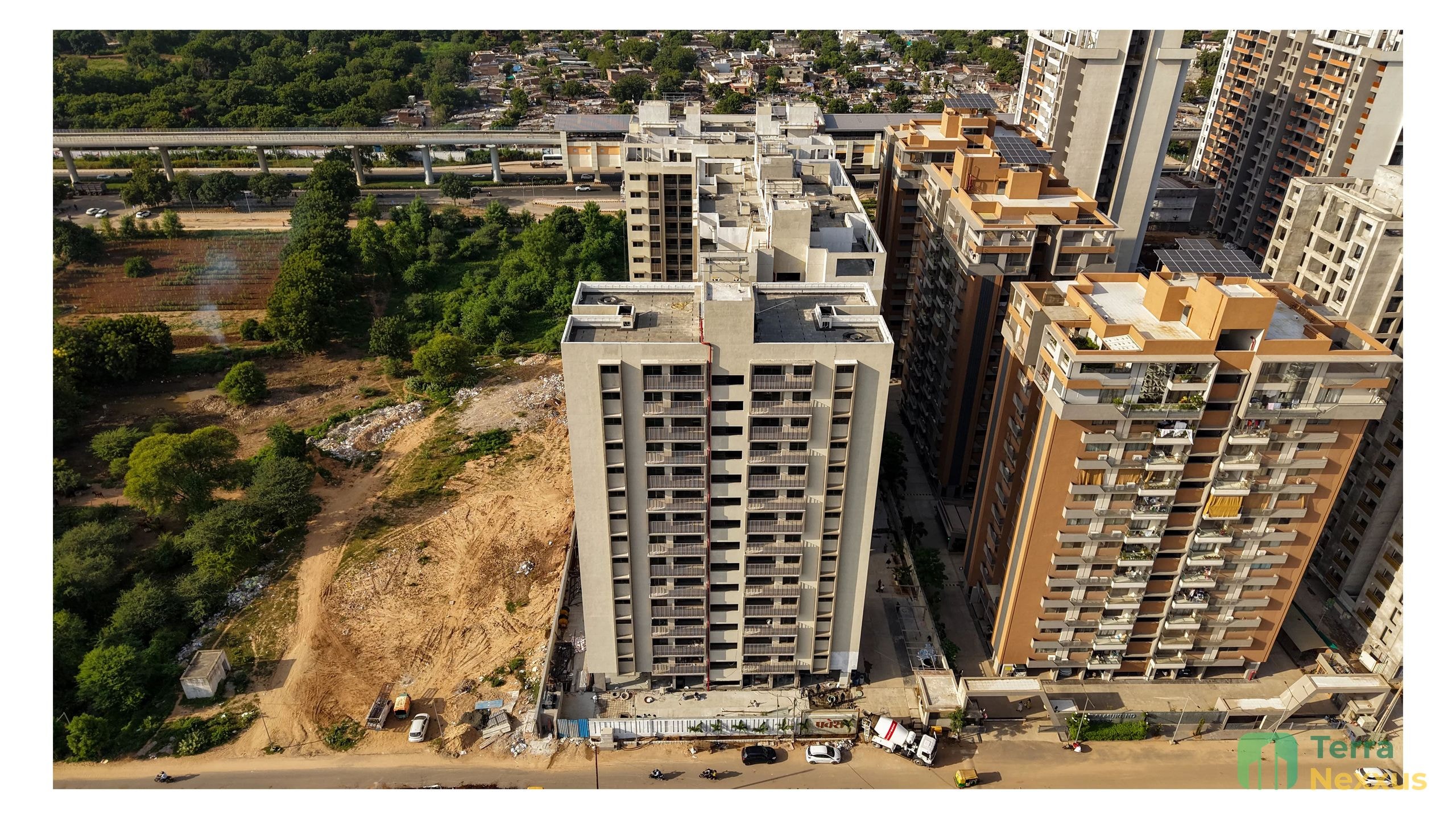 3 BHK Apartment in Pravesh, Randesan, Gandhinagar - 3 BHK apartment for buy-new in Randesan, Gandhinagar - main view