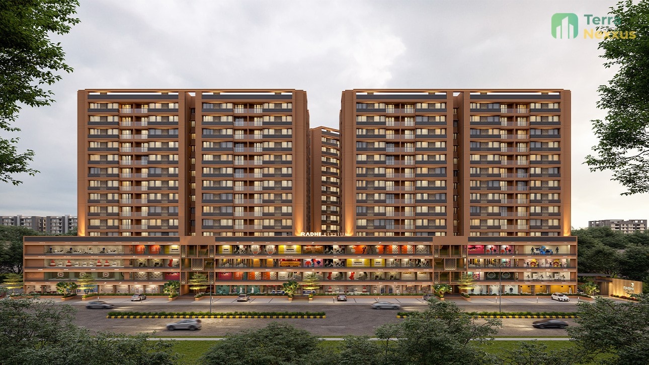 3 BHK Apartment in Radhe Elysium, Hathijan, Ahmedabad - exterior view in Ahmedabad